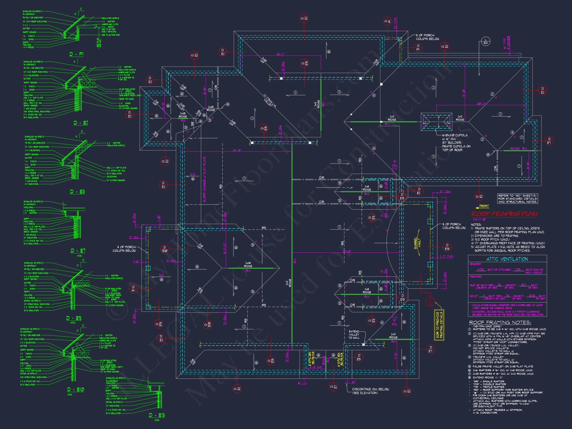 14-1317 POOL HOUSE - Modern Pool House Plan with Garage and Open Floor Layout 19 Modern Pool House Plan with Garage and Open Floor Layout