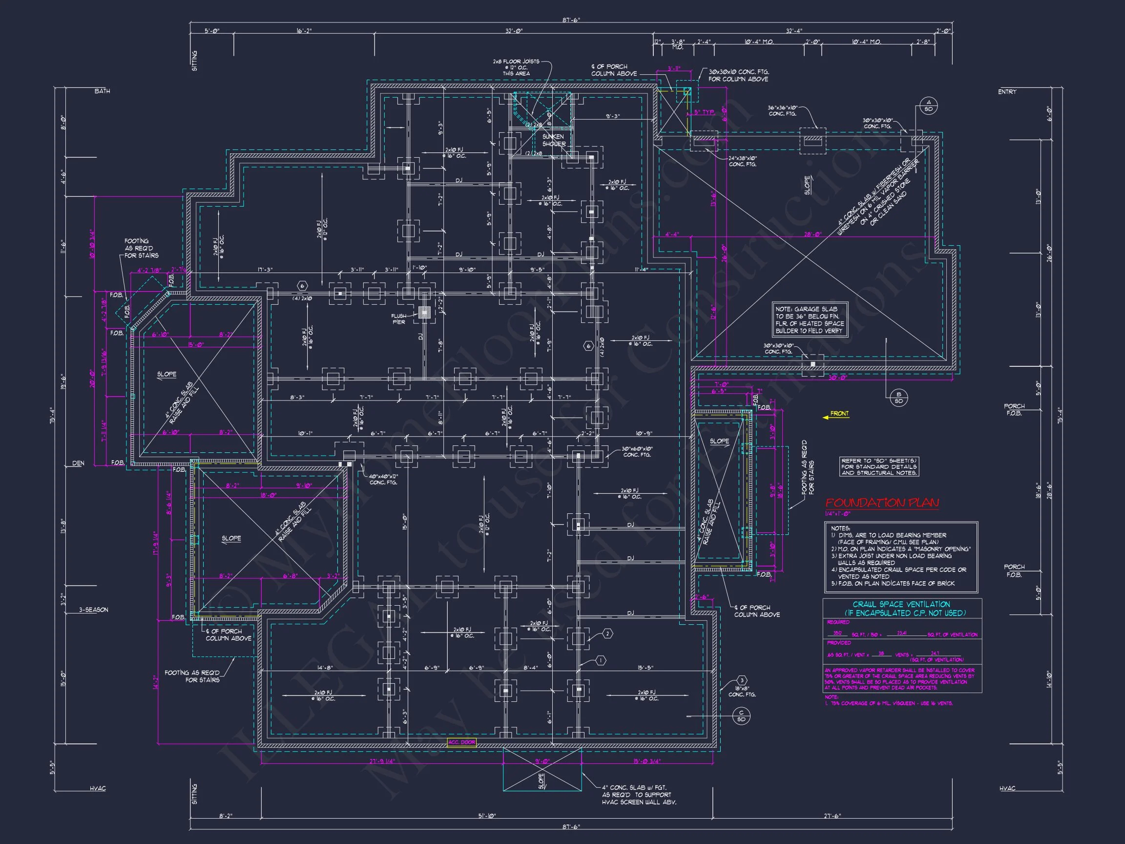 14-1317 POOL HOUSE - Modern Pool House Plan with Garage and Open Floor Layout 16 Modern Pool House Plan with Garage and Open Floor Layout