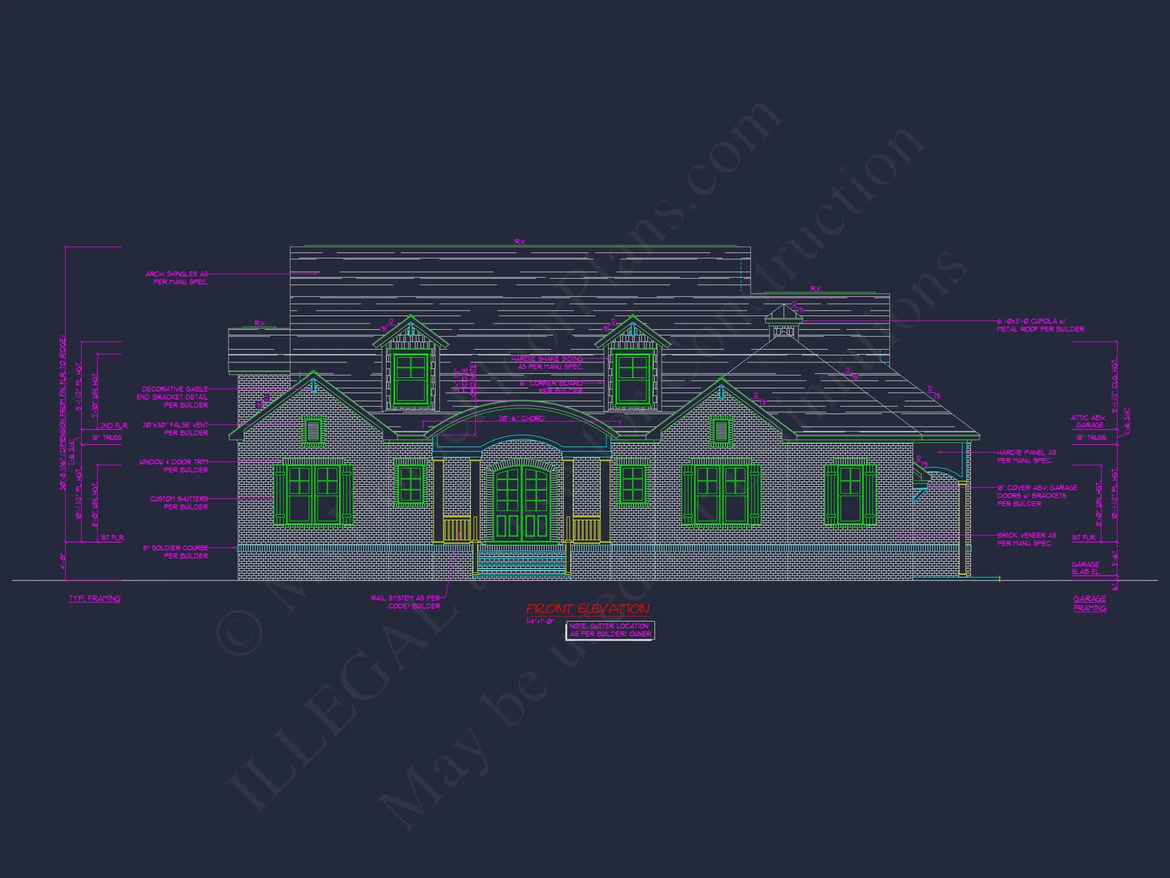 14-1317 POOL HOUSE - Modern Pool House Plan with Garage and Open Floor Layout 2 Modern Pool House Plan with Garage and Open Floor Layout