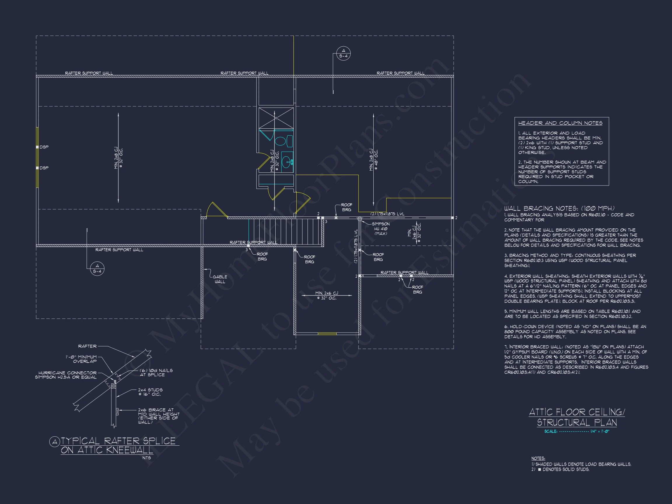 14-1088 HOUSE PLAN - Elegant 2.5-Story House Blueprint with CAD Designs & Floor Plans 50 Elegant 2.5-Story house Blueprint with CAD Designs & Floor Plans