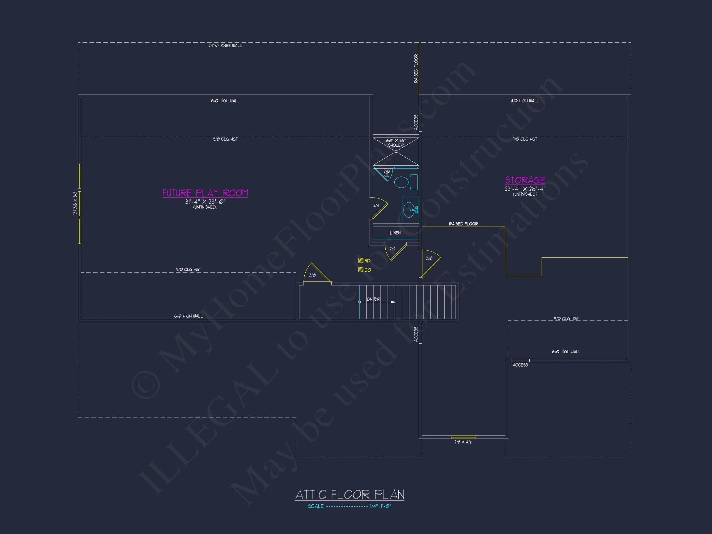 14-1088 HOUSE PLAN - Elegant 2.5-Story House Blueprint with CAD Designs & Floor Plans 45 Elegant 2.5-Story house Blueprint with CAD Designs & Floor Plans