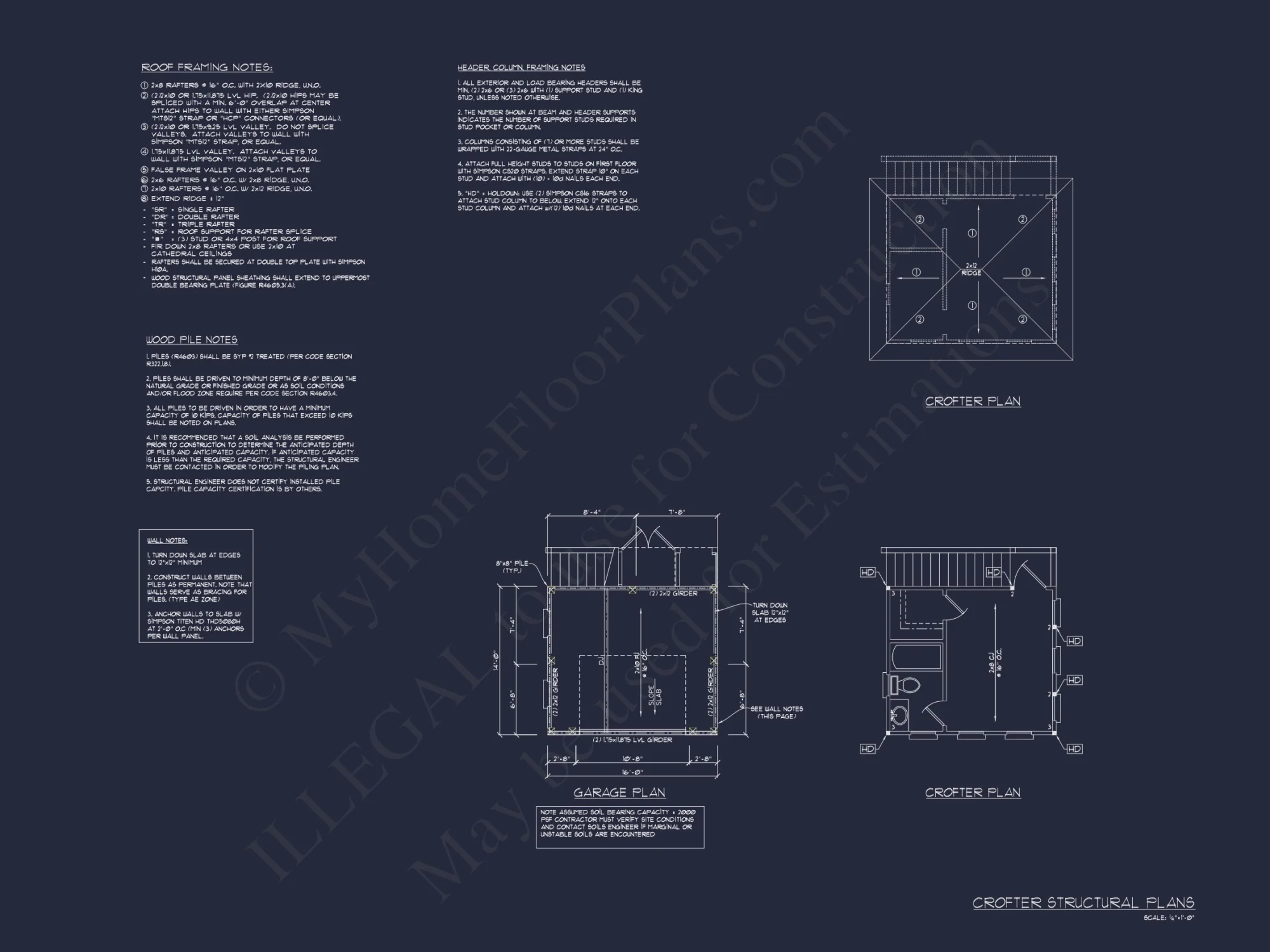 Compact house Plan with Living Space, Garage, and CAD Designs
