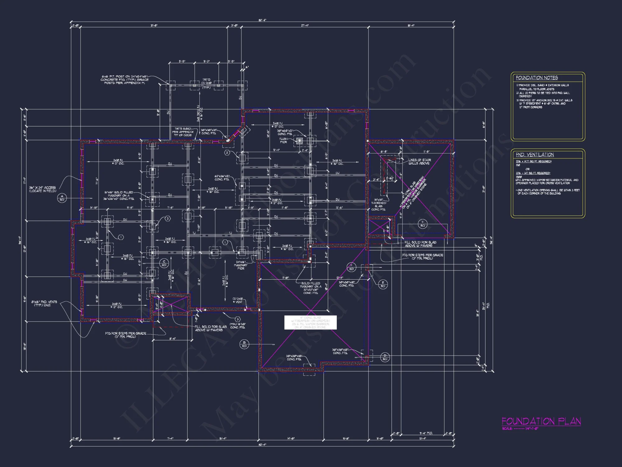 Craftsman house Plan with 2-Story Design and Spacious Blueprint