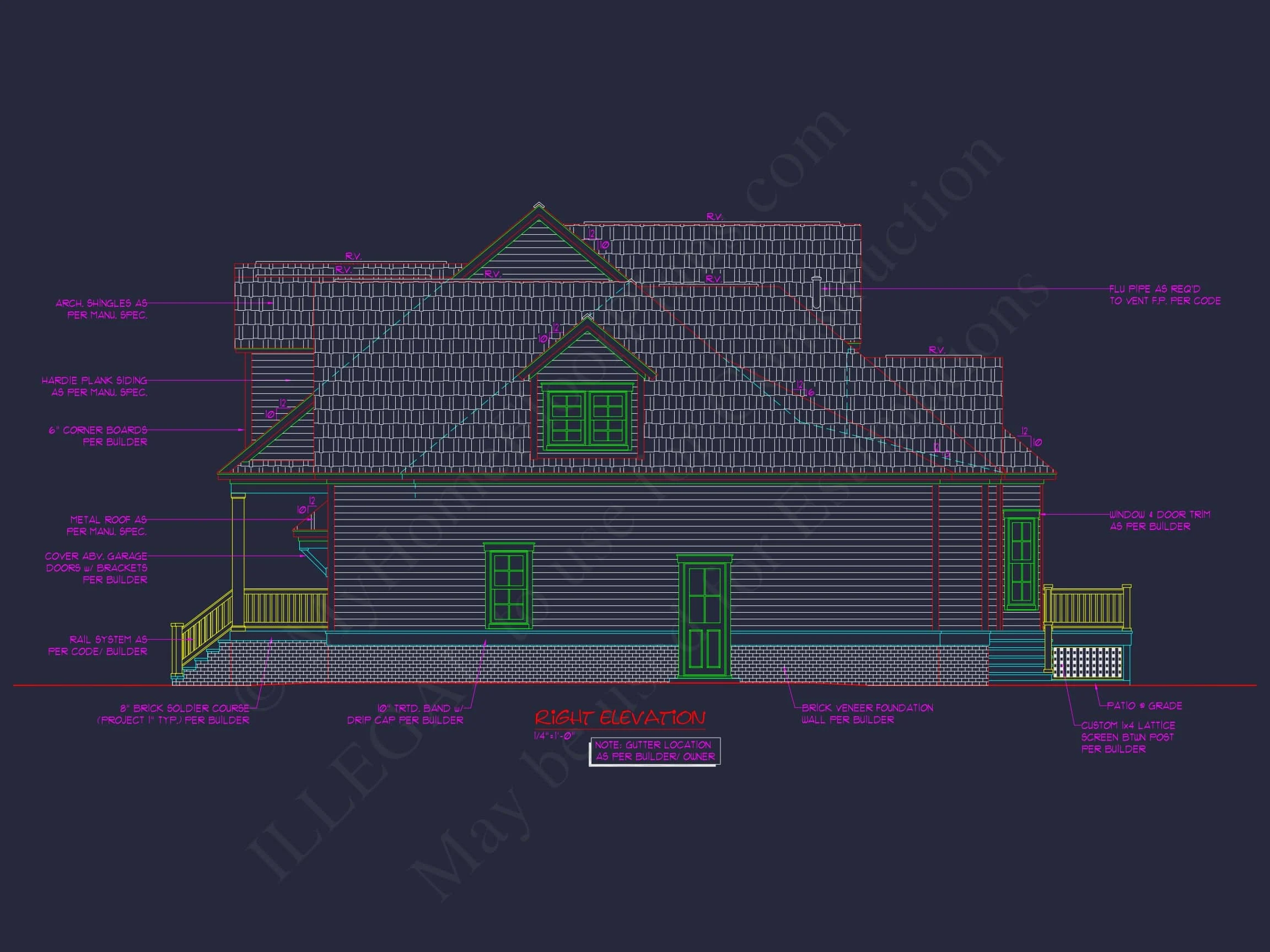11-1875 HOUSE PLAN - Elegant House Floor Plan featuring Southern Architecture and CAD Designs 5 Elegant house Floor Plan featuring Southern Architecture and CAD Designs