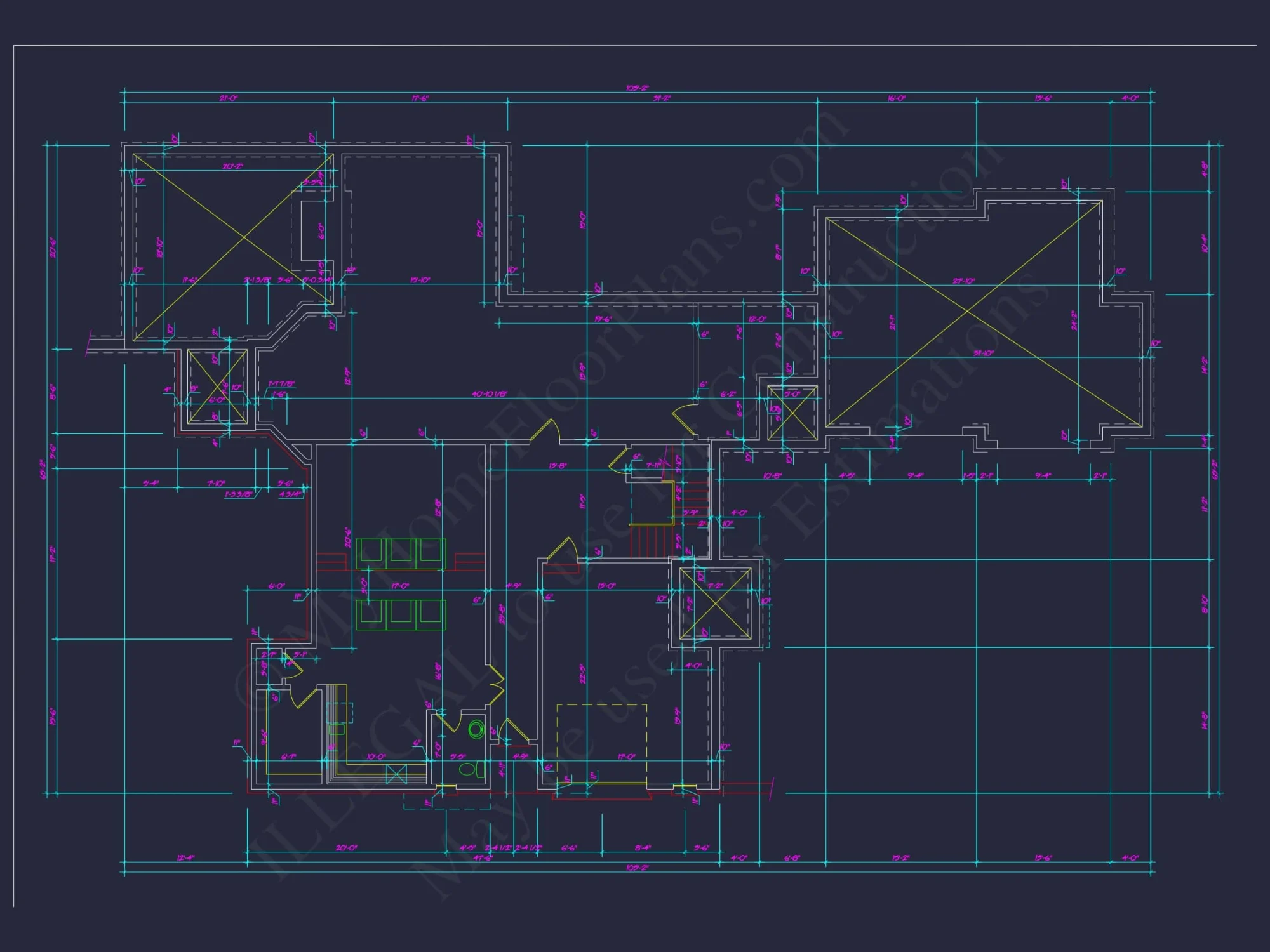 Luxury house Plan with 2 Floors and Stunning Architectural Design