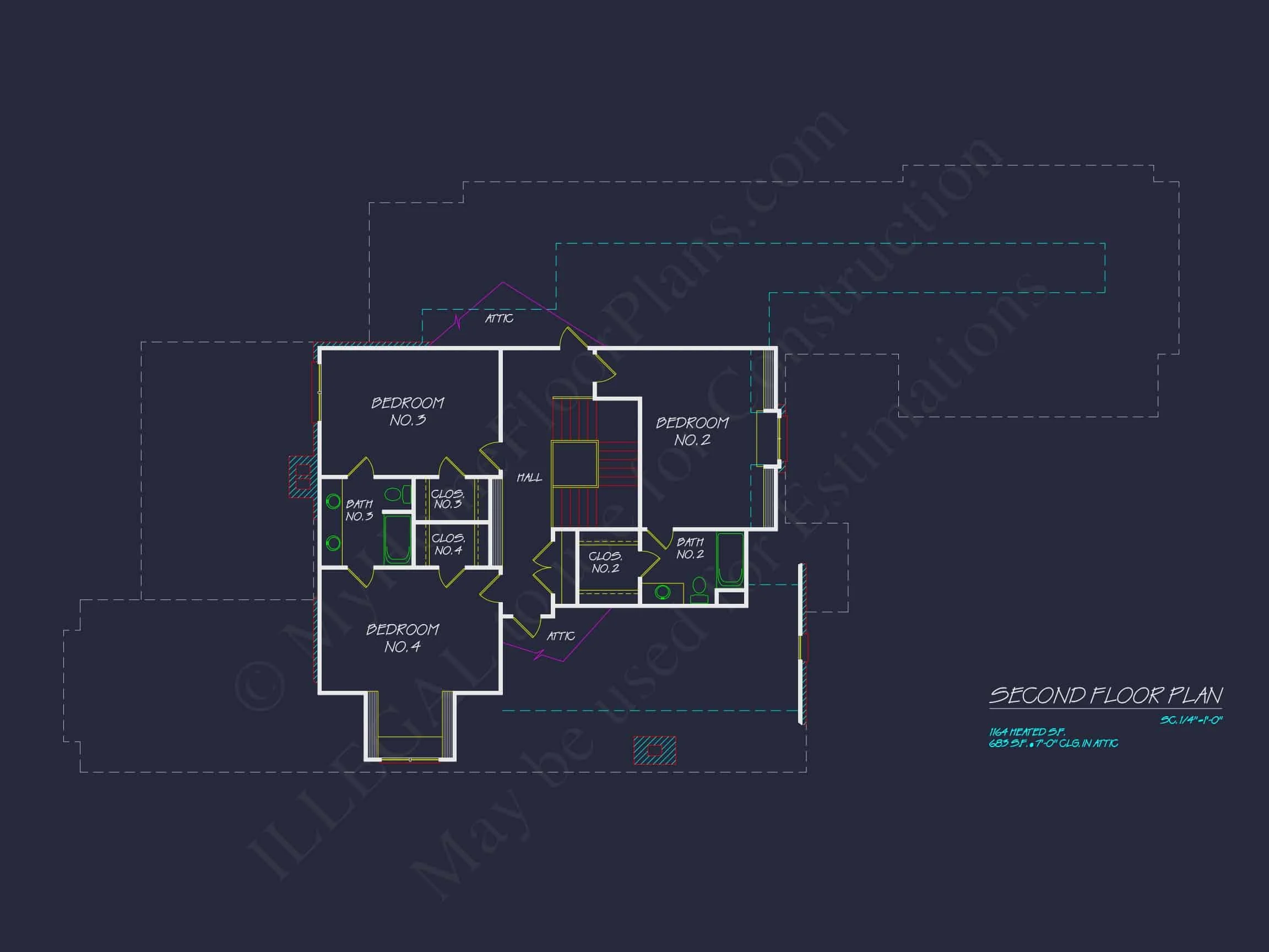 9-1131 HOUSE PLAN - French Country House Plan with Blueprint for Modern Living 13 French Country house Plan with Blueprint for Modern Living