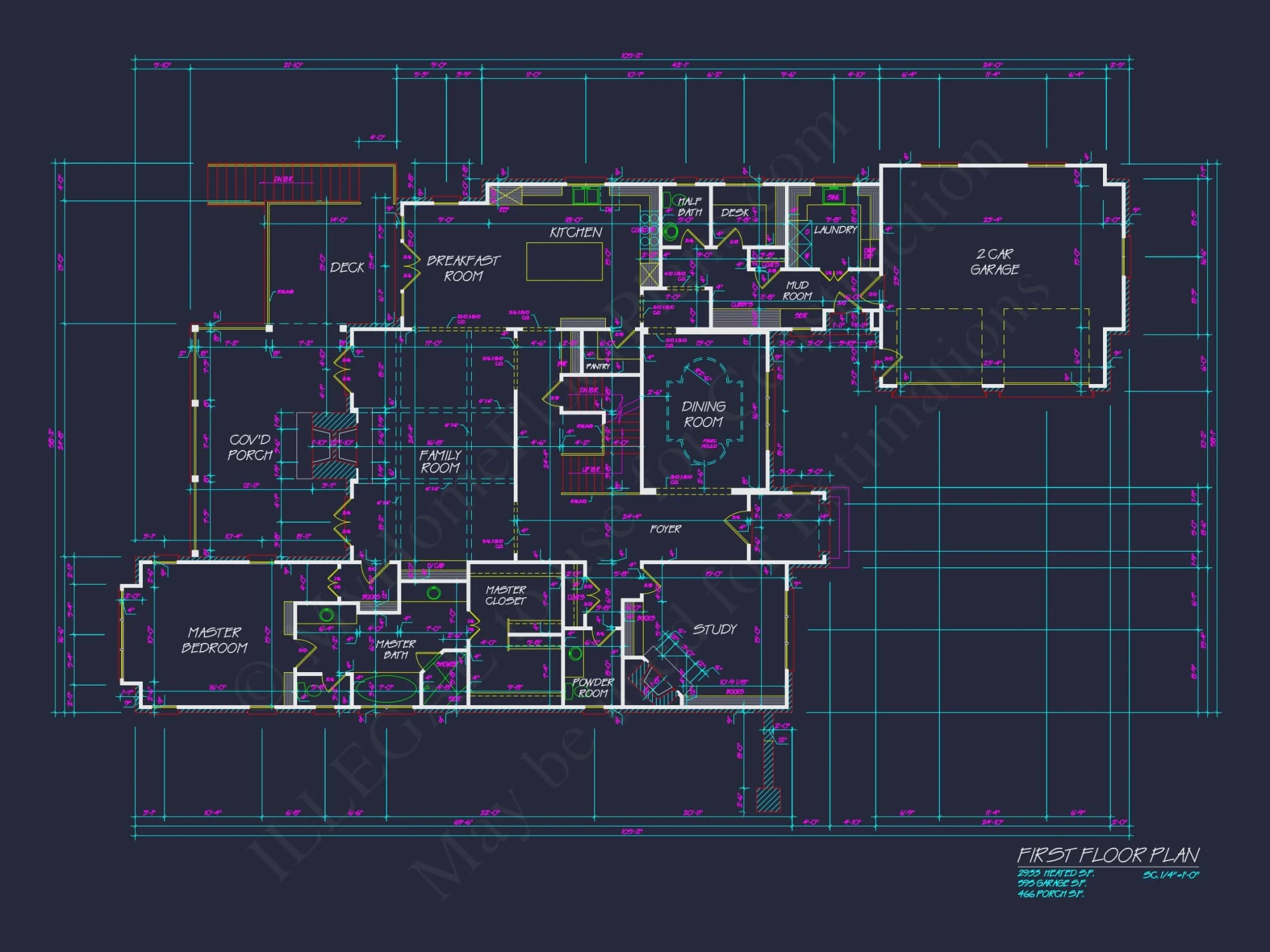 French Country house Plan with Blueprint for Modern Living