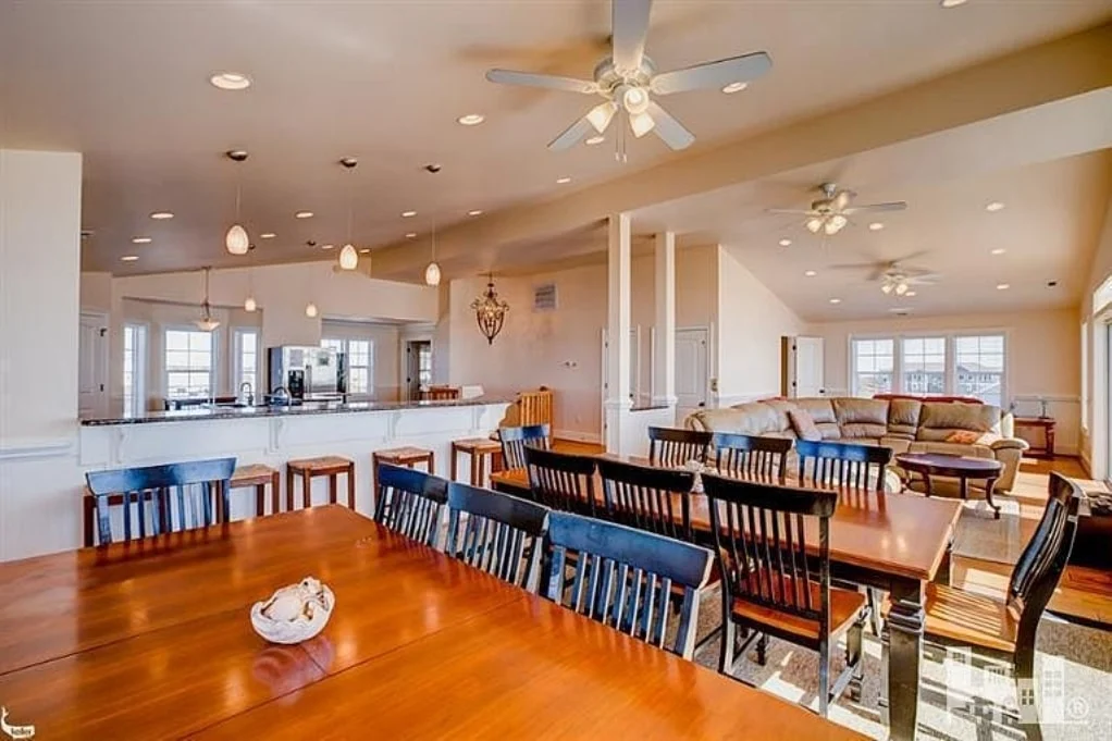 9-1056 HOUSE PLAN - 7-Bed, 5-Bath, 5,693 SF Coastal Beach House Plan 23 Coastal house Floor Plan with 7+ Bedrooms and CAD Designs