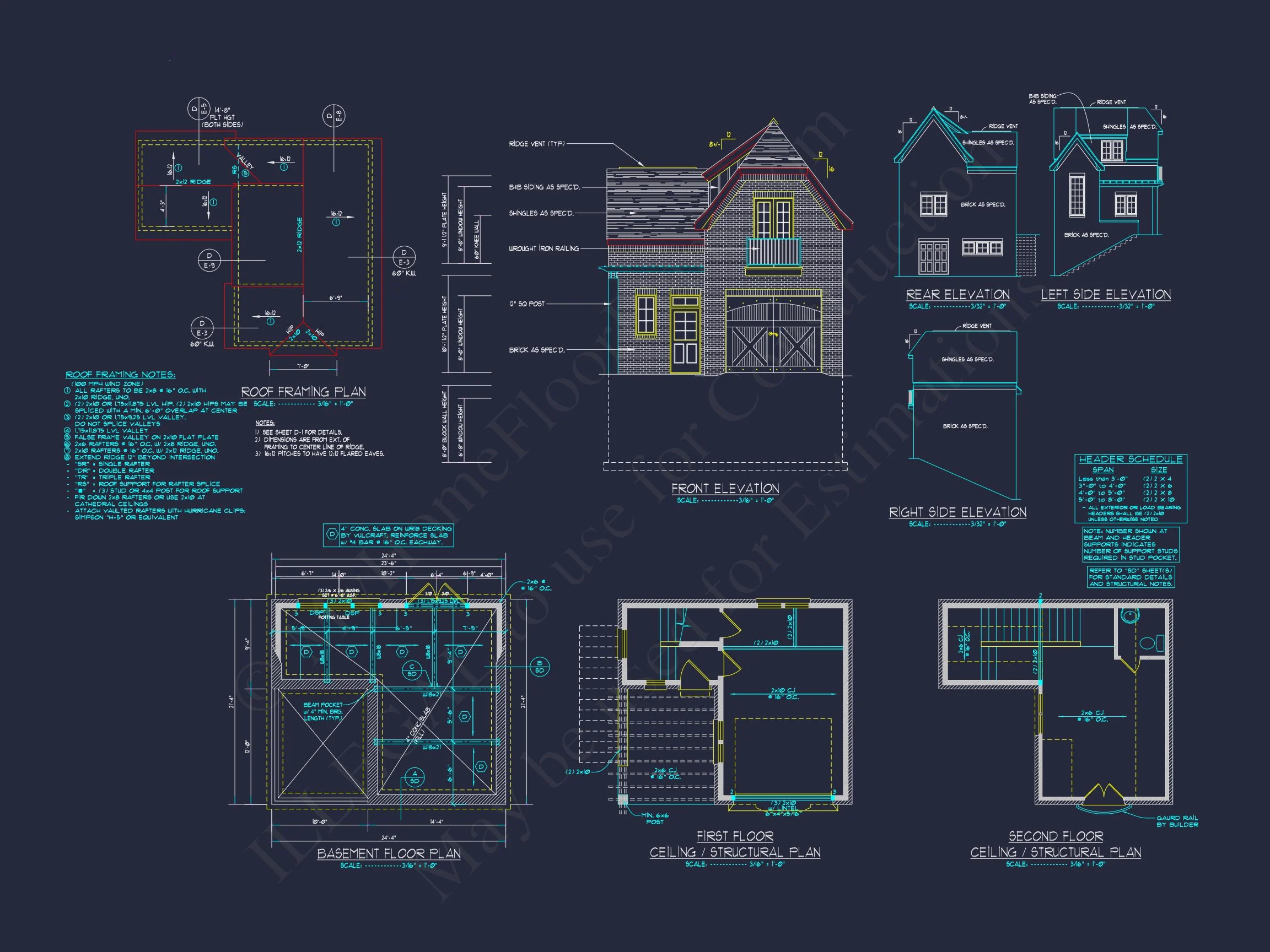 8-1160 GARAGE PLAN - 1-Bed, 1-Bath, 378 SF Traditional Garage Home Plan 5 Compact Garage house Plan with 2 Stories and 1 Bedroom
