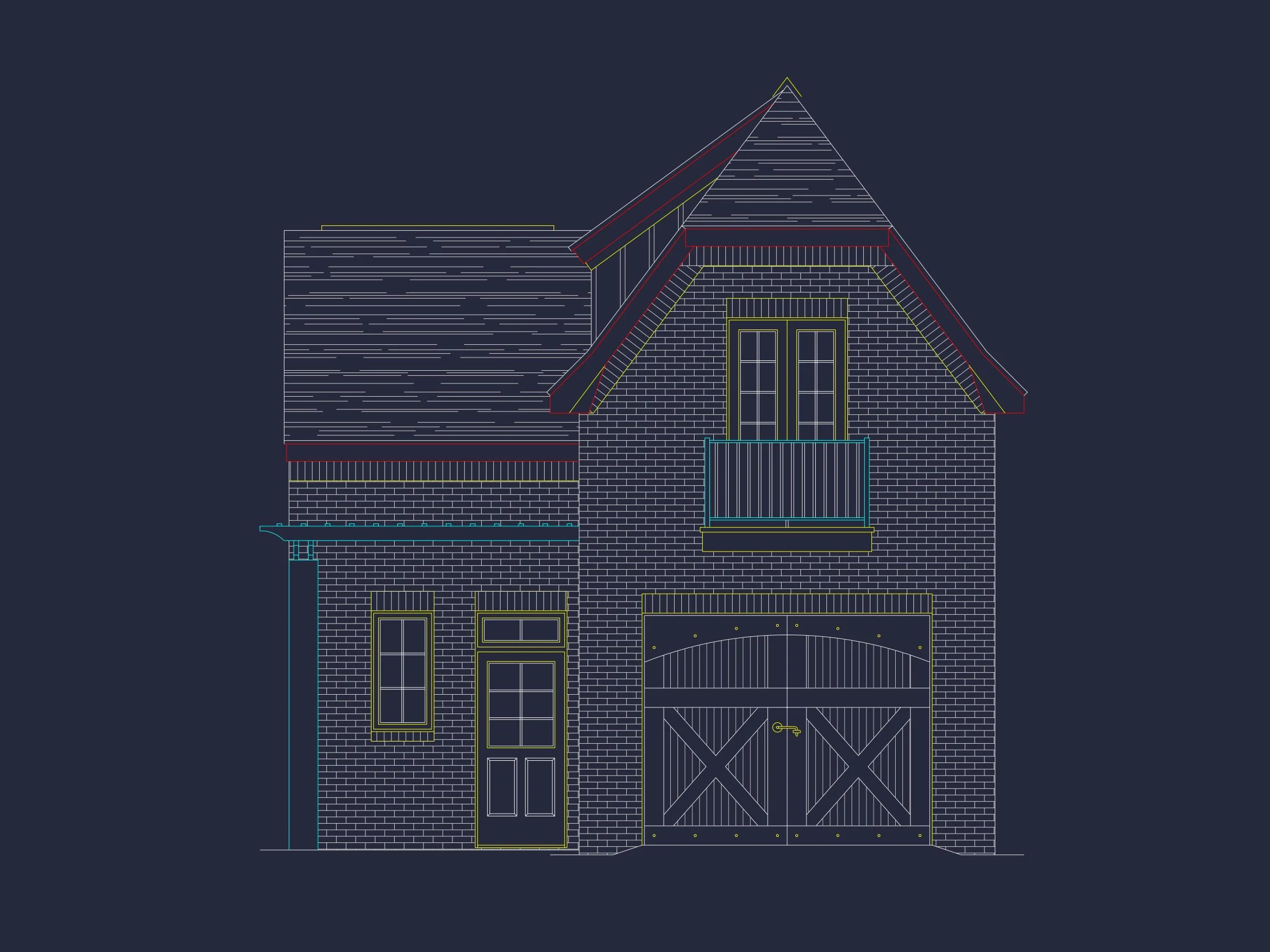 8-1160 GARAGE PLAN - 1-Bed, 1-Bath, 378 SF Traditional Garage Home Plan 2 Compact Garage house Plan with 2 Stories and 1 Bedroom