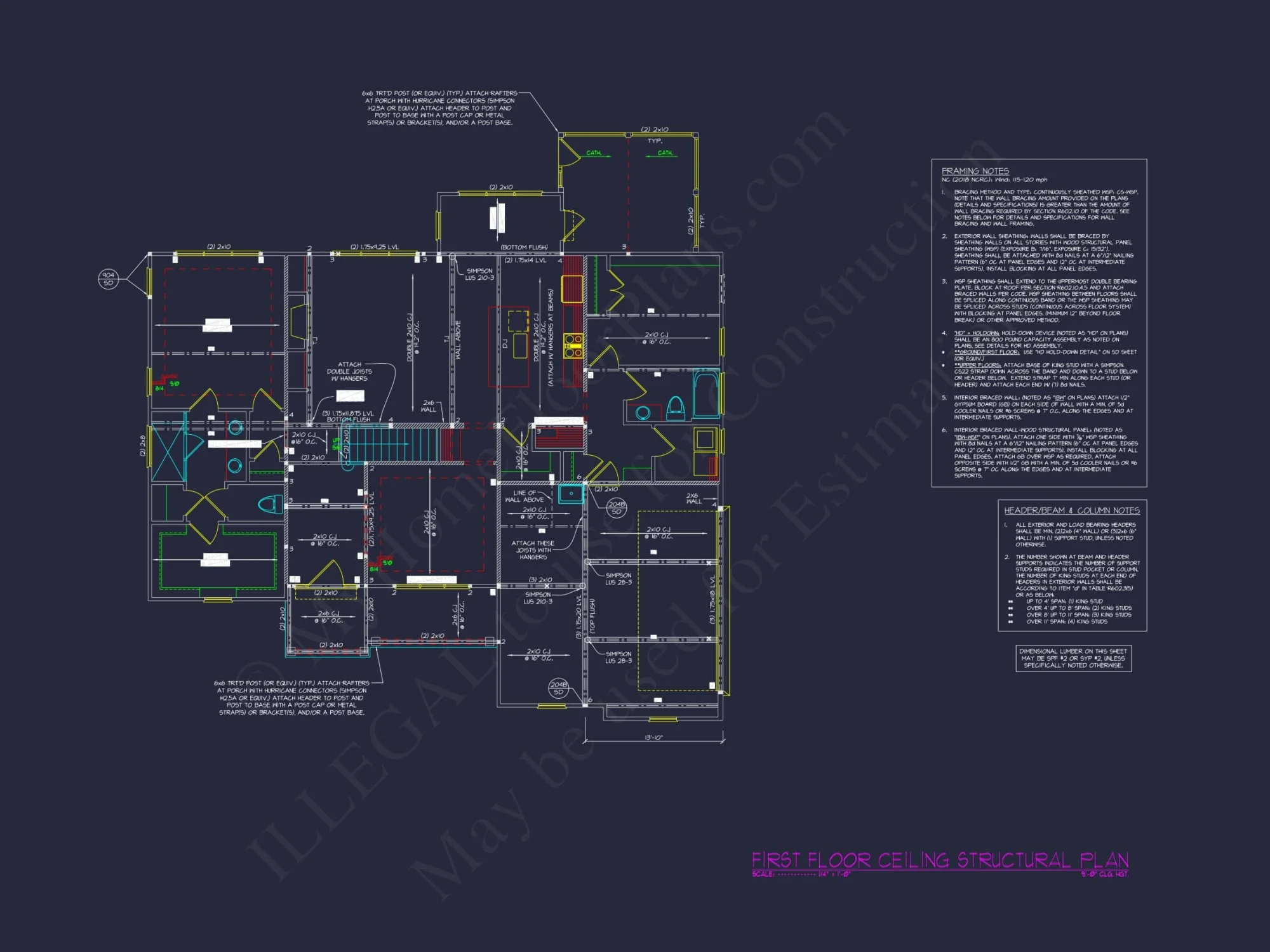 Beautiful house Plan with Detailed Blueprint & CAD Designs