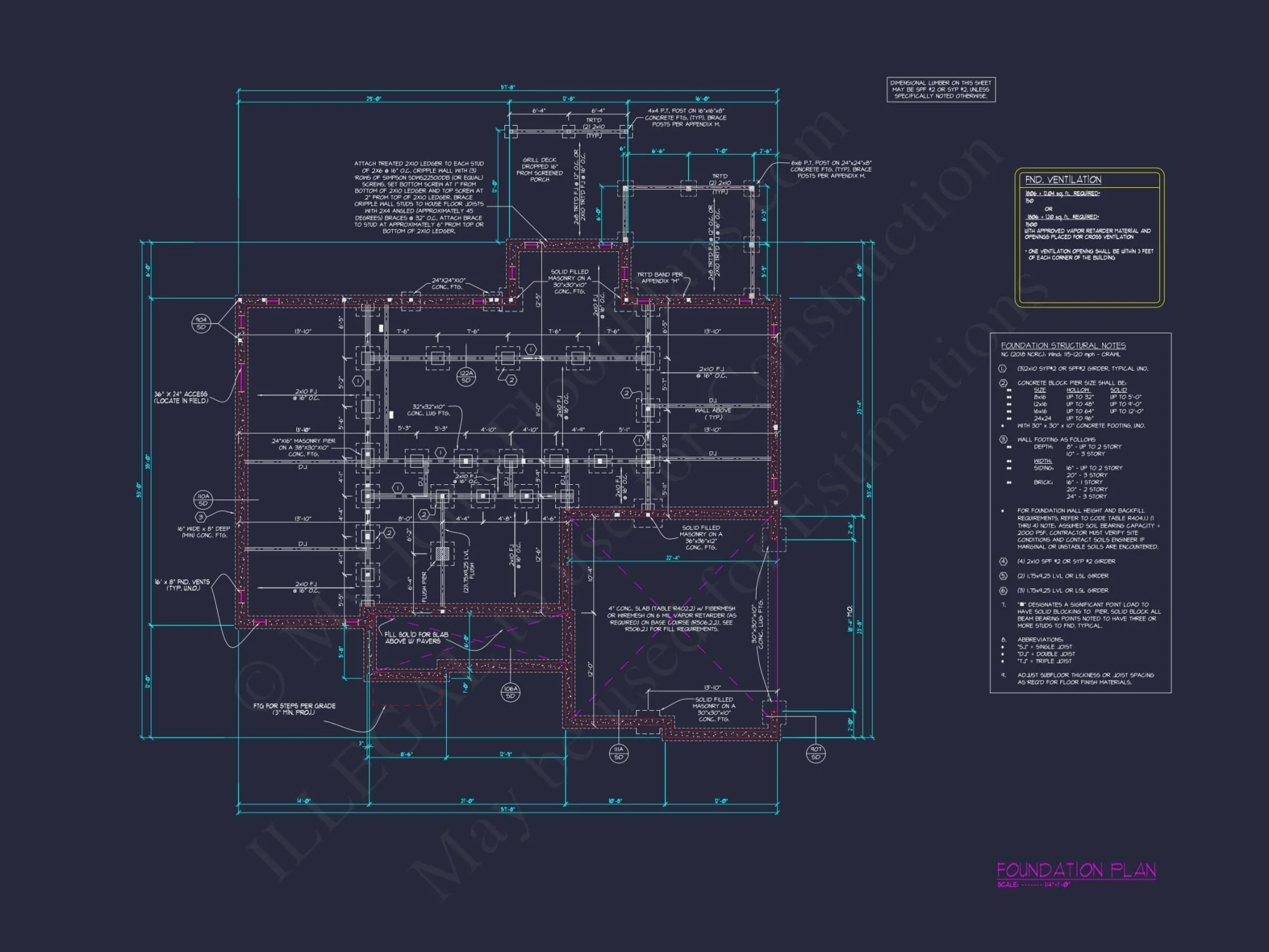 Beautiful house Plan with Detailed Blueprint & CAD Designs