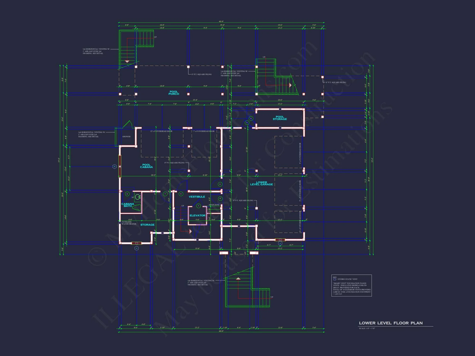 Stunning house Plan with Modern Floor Plans and CAD Designs