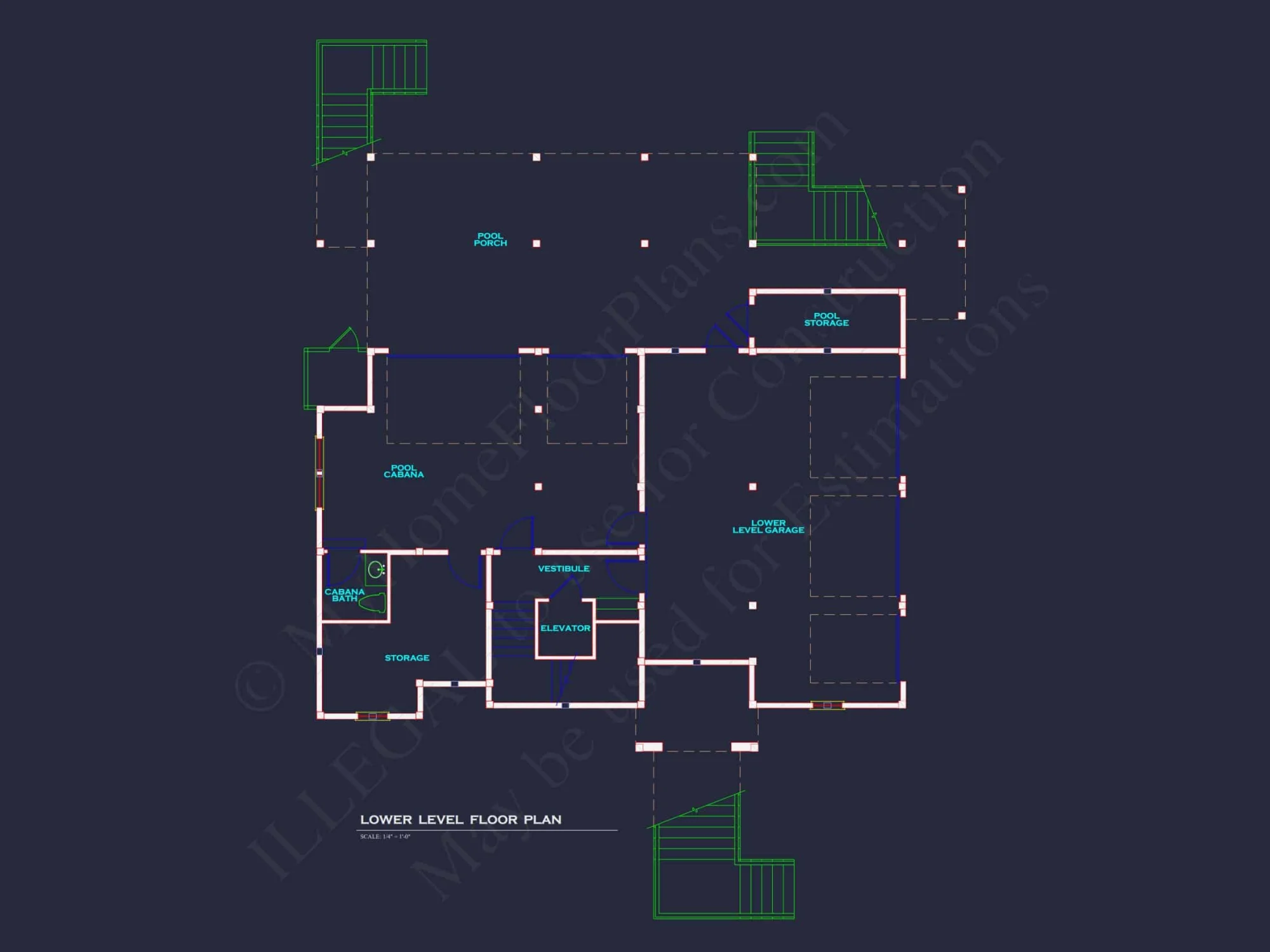 Stunning house Plan with Modern Floor Plans and CAD Designs