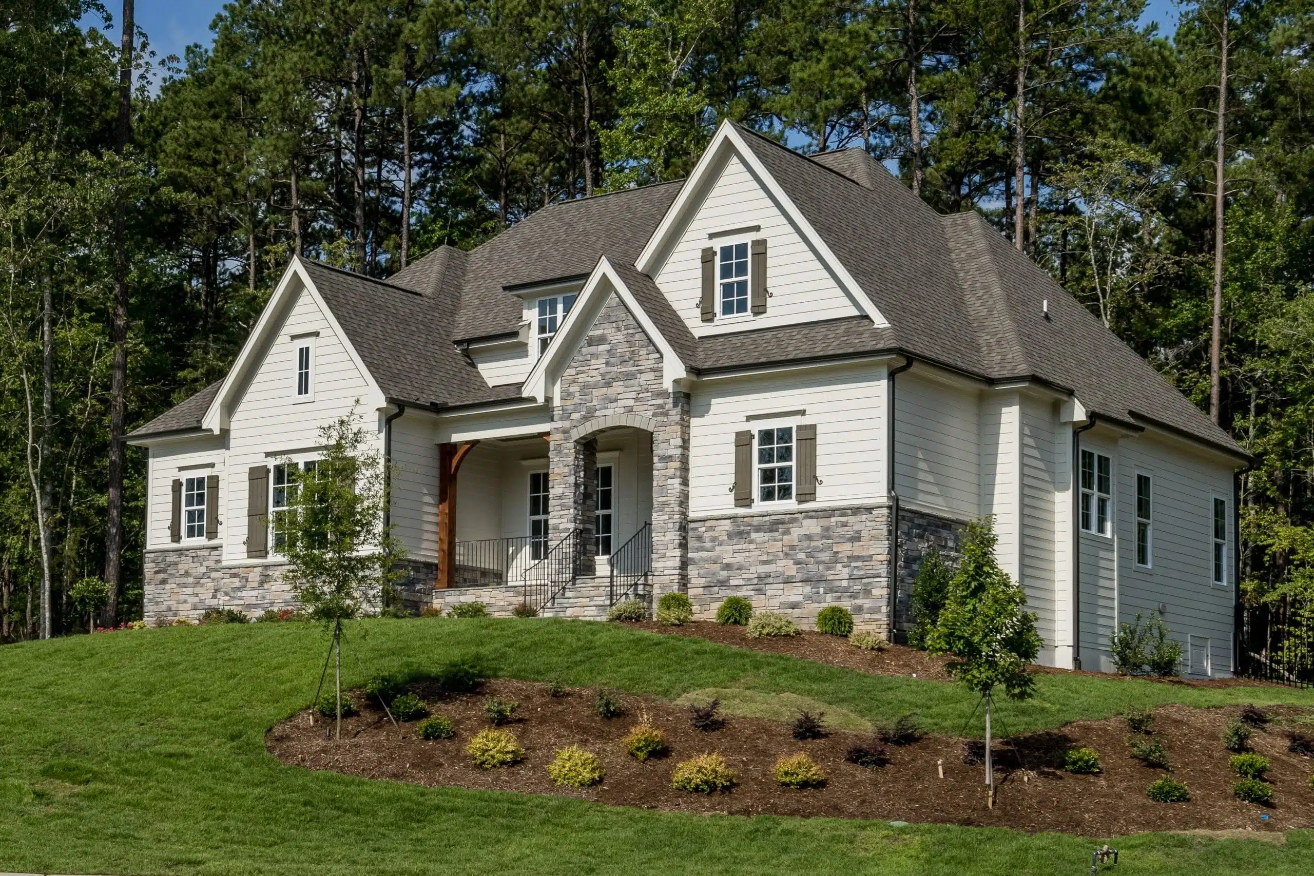 19-2444 HOUSE PLAN - 4-Bed, 3-Bath Transitional Farmhouse Plan – 3,425 Sq Ft with Bonus Rooms 4 Modern house Floor Plan: CAD Designs with 4 Bedrooms