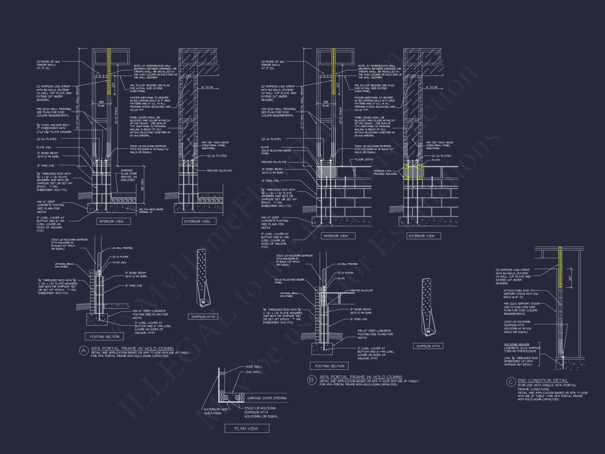 Modern house Floor Plan with Luxury CAD Blueprint Designs
