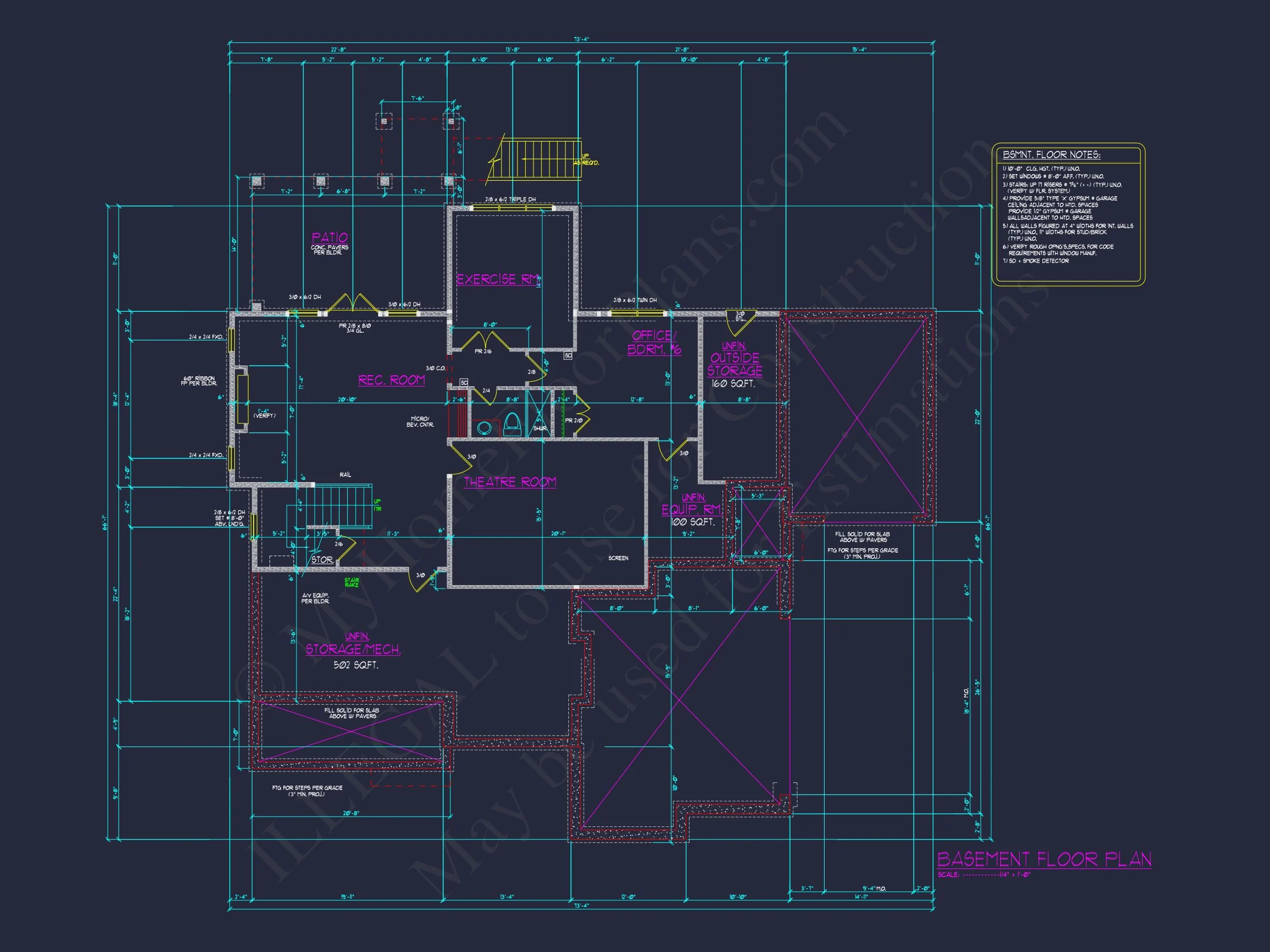 16-1429 HOUSE PLAN - 5-Bed, 6.5-Bath, 5,334 SF Modern Farmhouse House Plan 38 Spacious 3-Story Luxury house Plan with CAD Blueprints & Designs