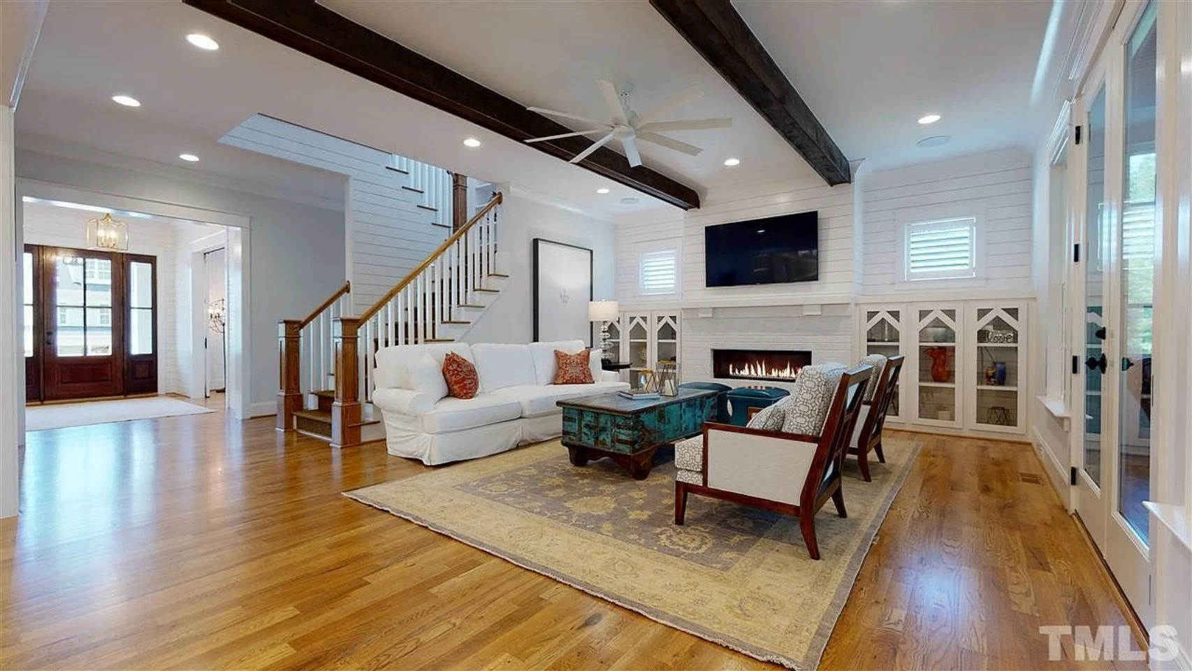 16-1429 HOUSE PLAN - 5-Bed, 6.5-Bath, 5,334 SF Modern Farmhouse House Plan 22 Spacious 3-Story Luxury house Plan with CAD Blueprints & Designs