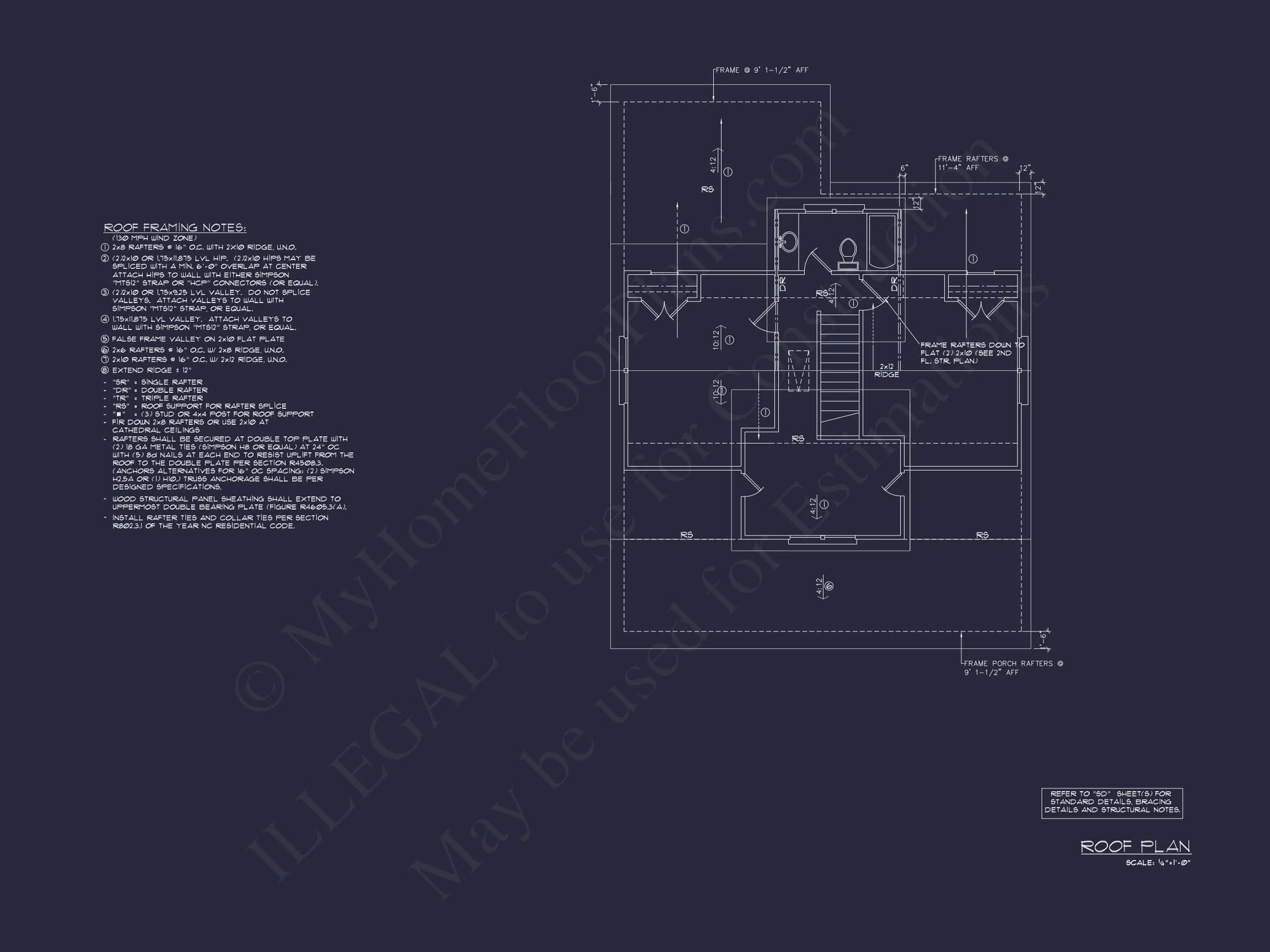 16-1092 HOUSE PLAN - 4-Bed, 3.5-Bath Coastal Beach House Plan – 2,368 Sq Ft, 2 Stories with Bonus Room & Porches 39 Architectural Designs