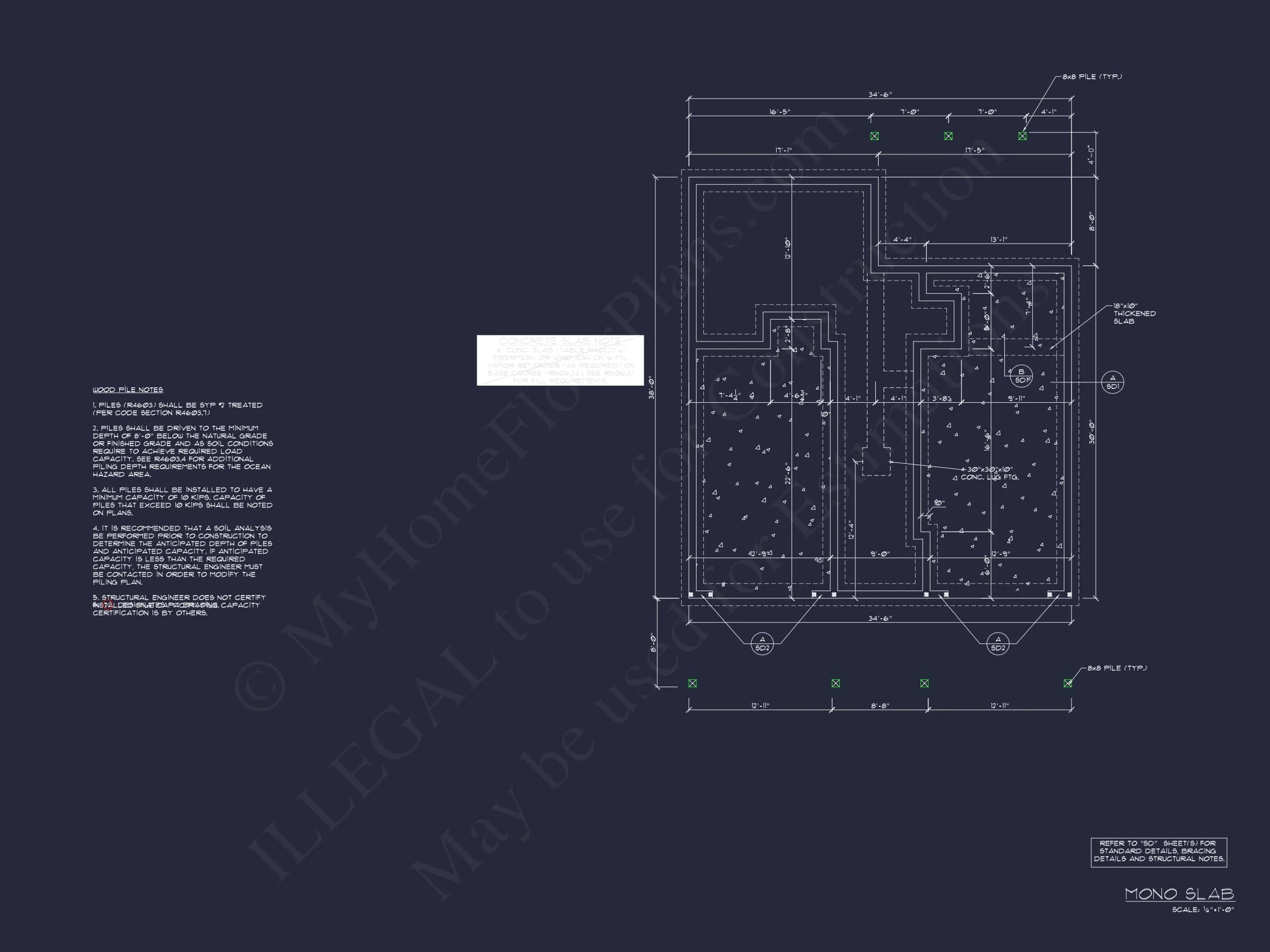 16-1092 HOUSE PLAN - 4-Bed, 3.5-Bath Coastal Beach House Plan – 2,368 Sq Ft, 2 Stories with Bonus Room & Porches 35 Architectural Designs