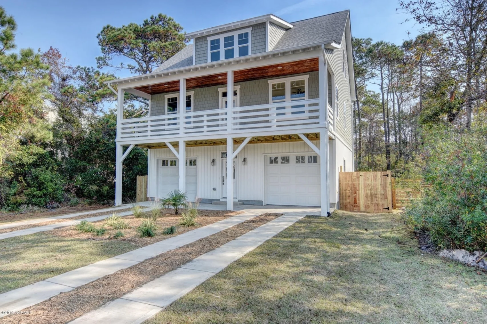 16-1092 HOUSE PLAN - 4-Bed, 3.5-Bath Coastal Beach House Plan – 2,368 Sq Ft, 2 Stories with Bonus Room & Porches 3 Architectural Designs