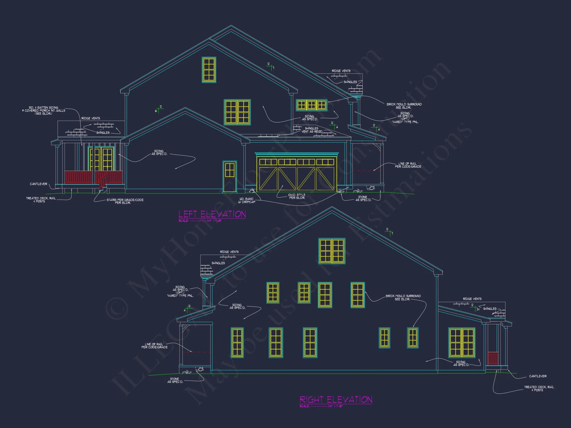Luxury house Design with Floor Plan, Blueprint & CAD Designs