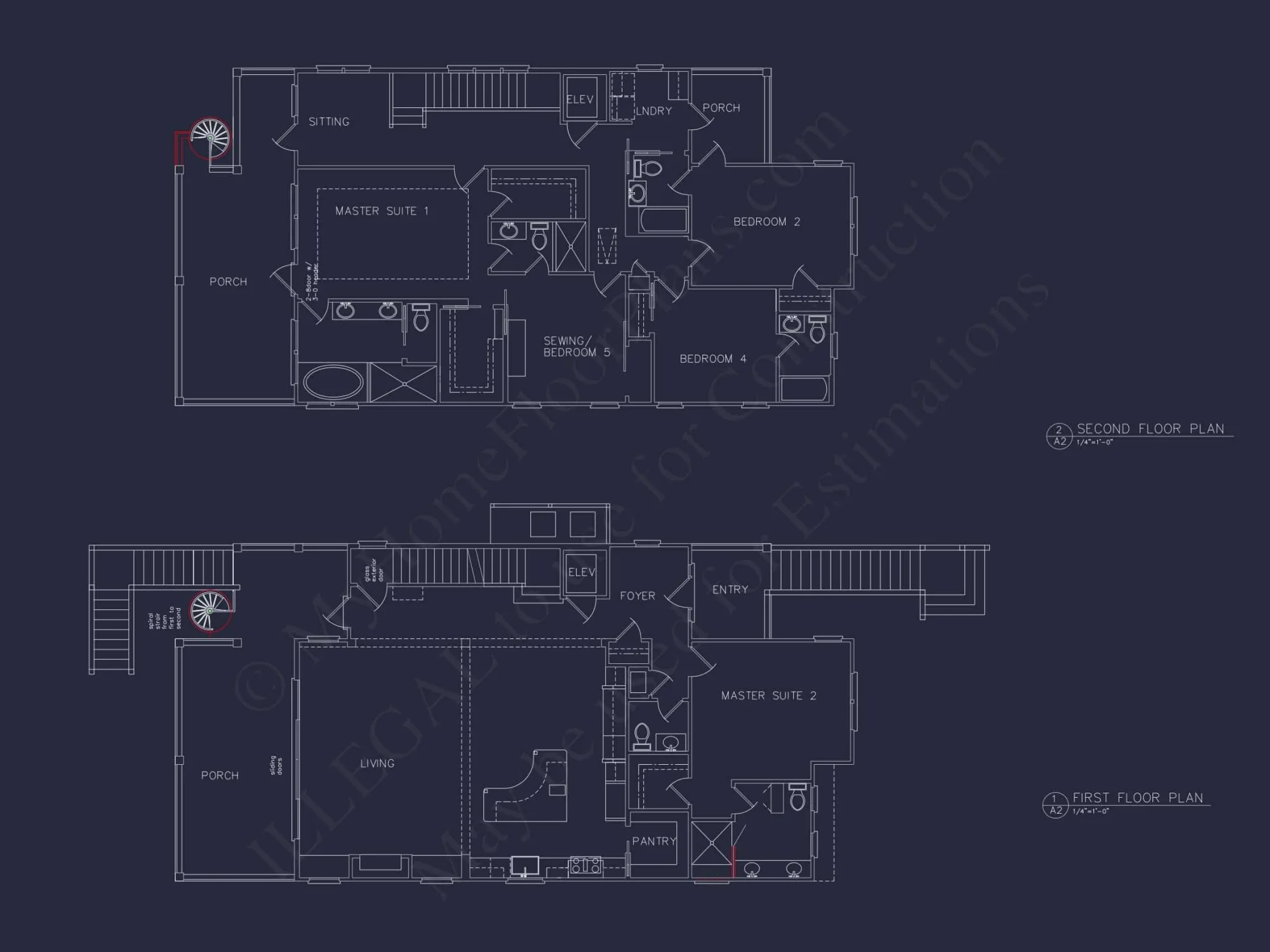 Modern Coastal house Plan with Spacious Design and Blueprint