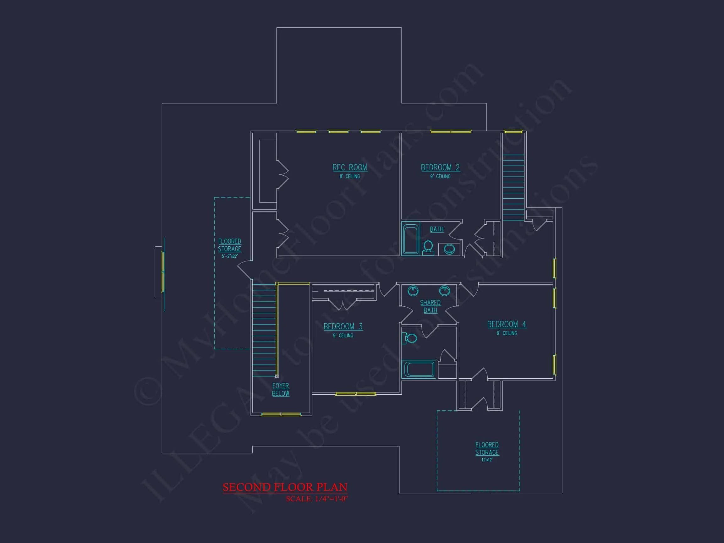 15-1348 HOUSE PLAN - 5-Bed, 5-Bath, 4,923 SF Modern Farmhouse House Plan 31 Modern Craftsman house Plan with Luxury Features and CAD Designs