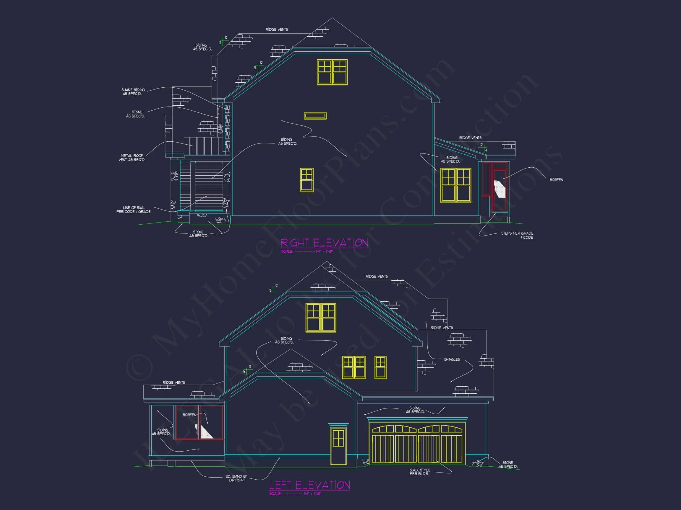 15-1201 House PLAN - Traditional Craftsman House Plan – 5-Bed, 5-Bath, 4,301 SF 33 Spacious house Plan with Detailed CAD Floor Plan