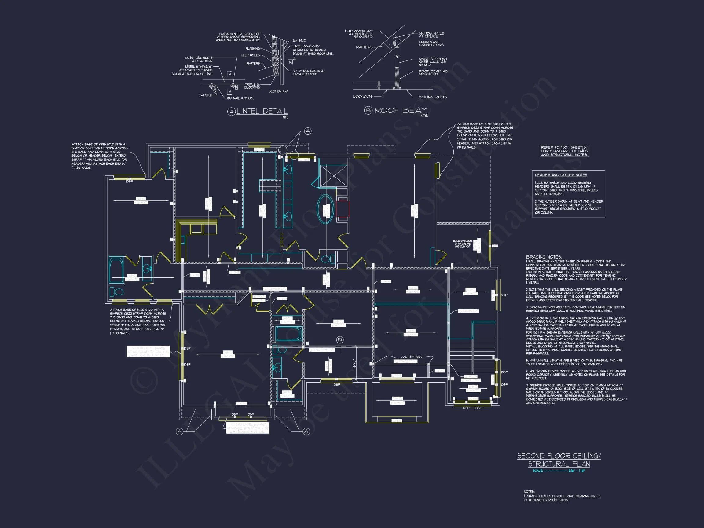 15-1110 HOUSE PLAN - Modern Contemporary Home Plan – 4-Bed, 5-Bath, 4,693 SF 43 Luxury Modern house Plan with Spacious Floor Plan & CAD Designs