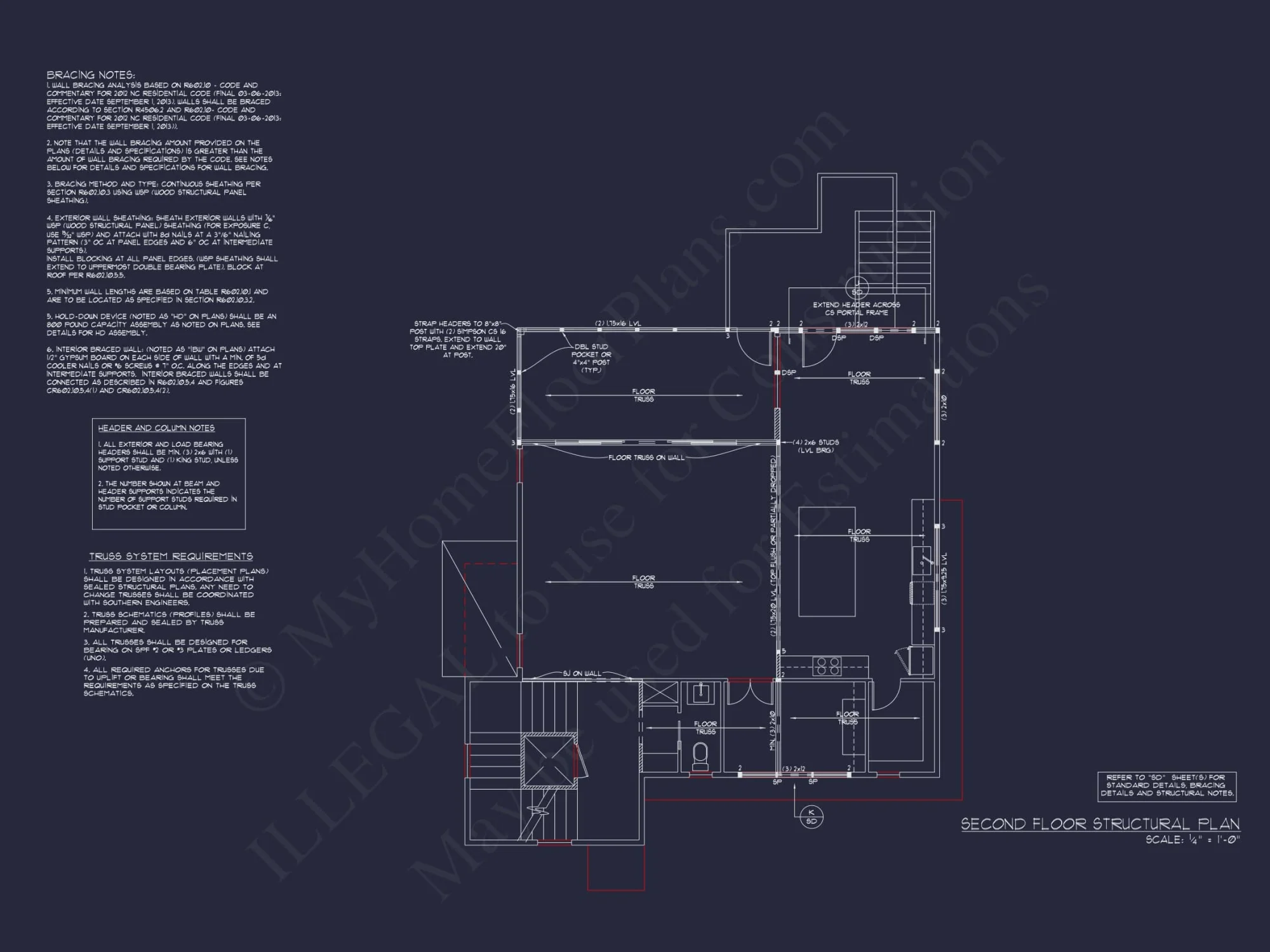 Modern house Designs: 3-Story Floor Plan with CAD Blueprint
