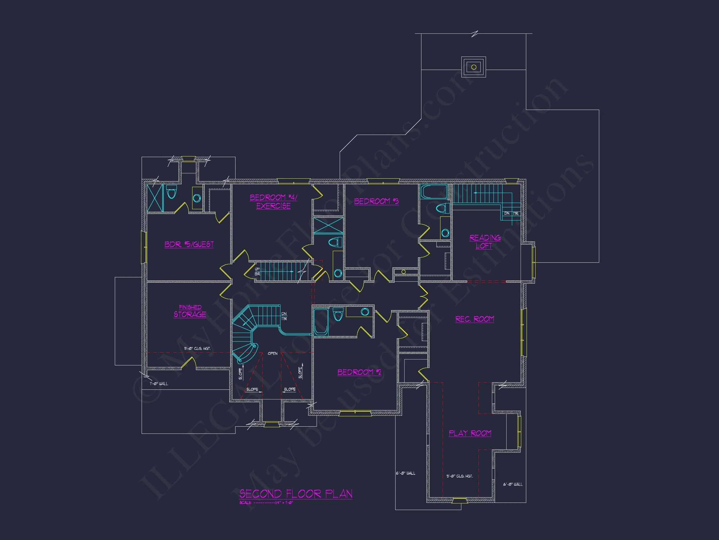14-1468 HOUSE PLAN - Elegant House Floor Plan: Architectural Designs with CAD Blueprint 7 Elegant house Floor Plan: Architectural Designs with CAD Blueprint