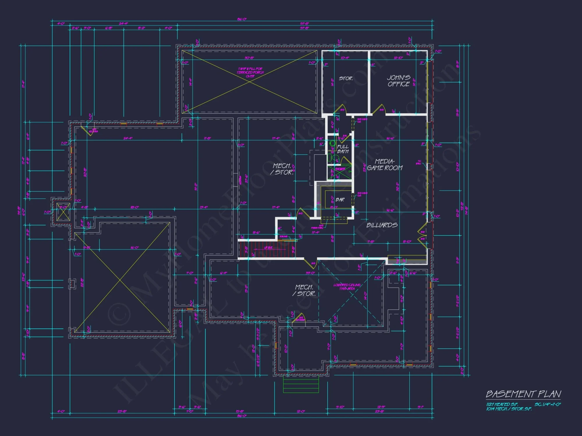 house Design and Blueprint for Unique 3-Story Colonial Revival