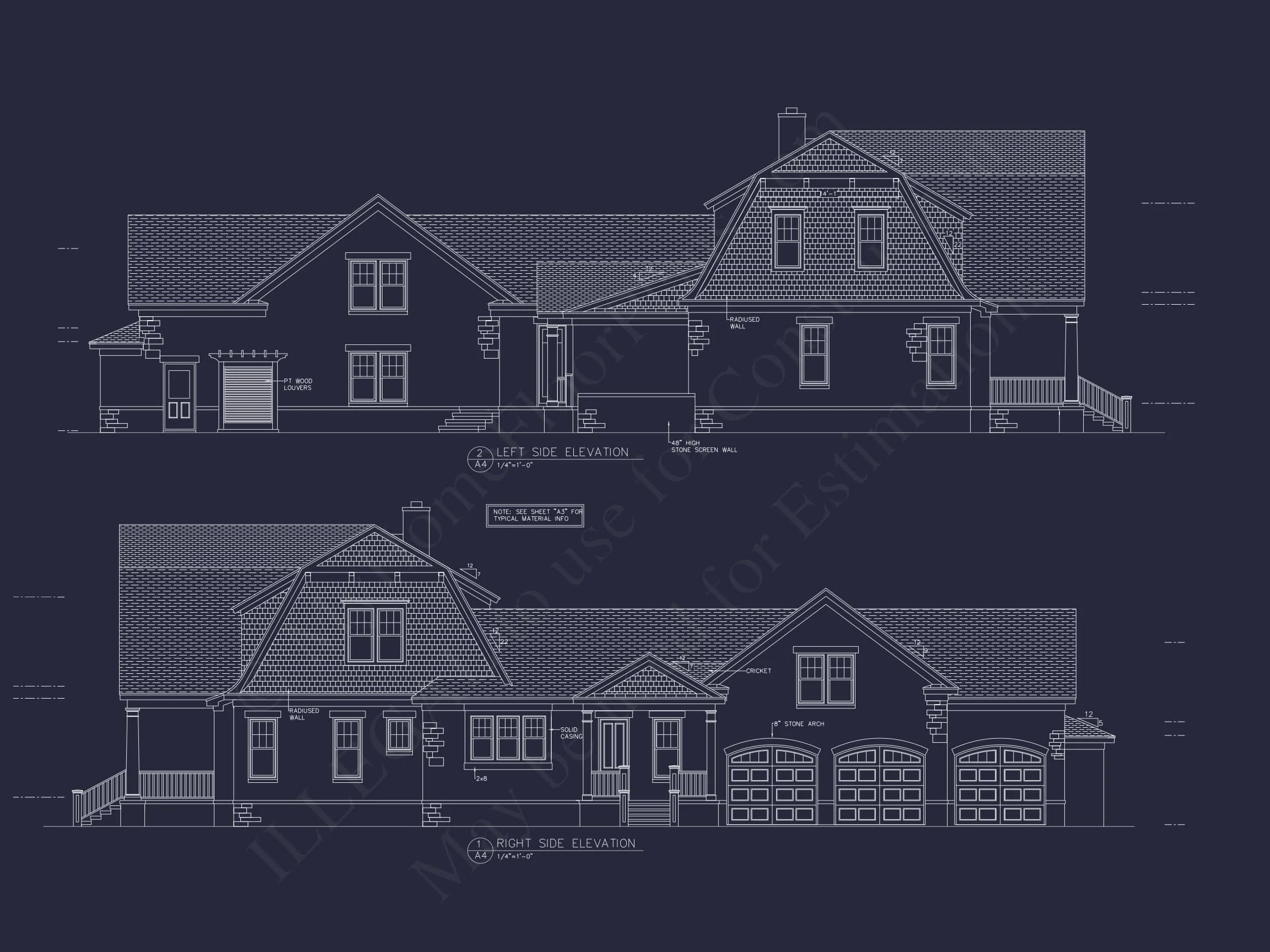 14-1085 HOUSE PLAN - Craftsman House Floor Plan: 5-Bed, 4-Bath, 3-Car Garage 3 Craftsman house Floor Plan: 5-Bed, 4-Bath, 3-Car Garage