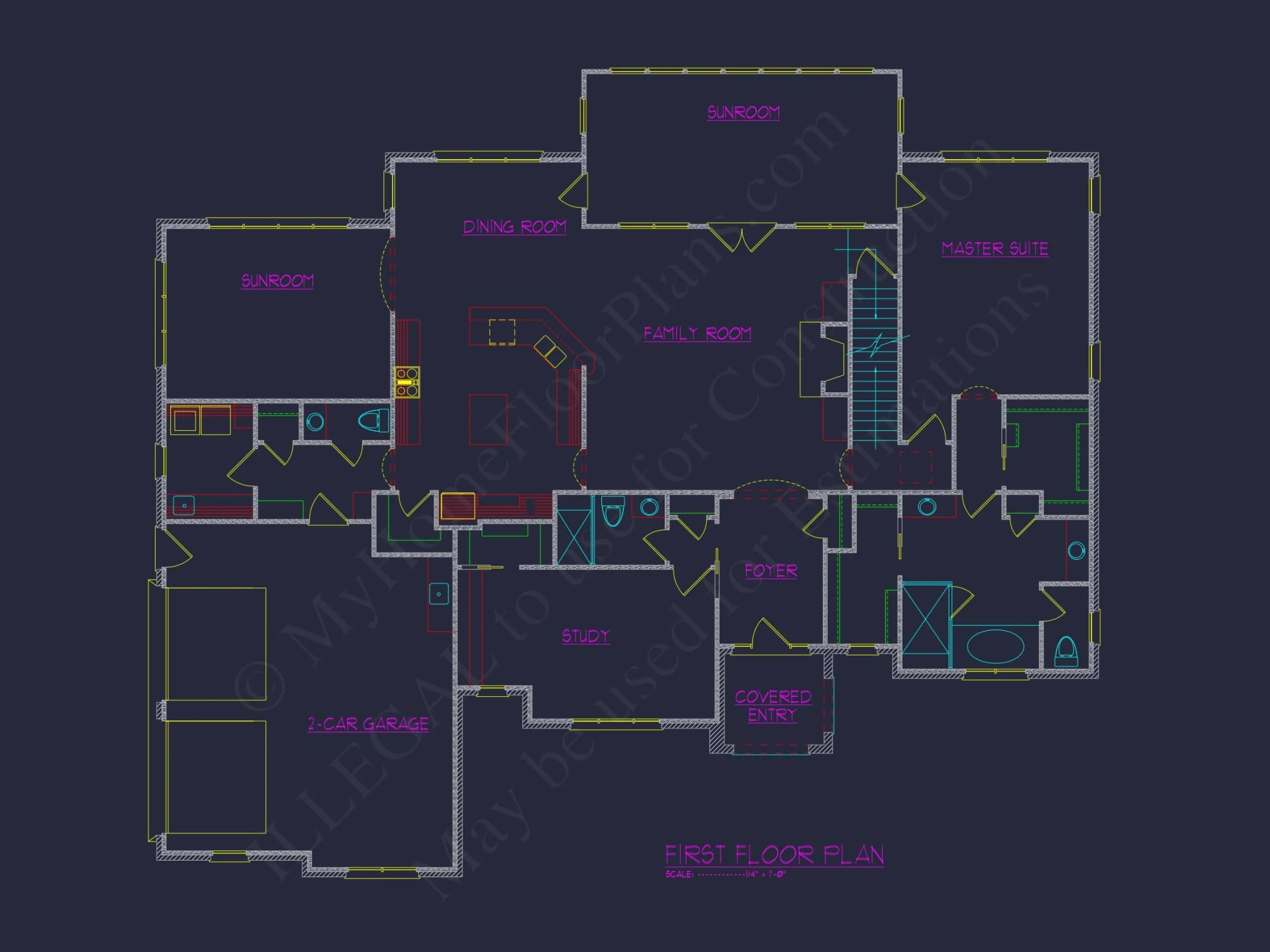 Charming Southern house Plans: Blueprint & CAD Designs