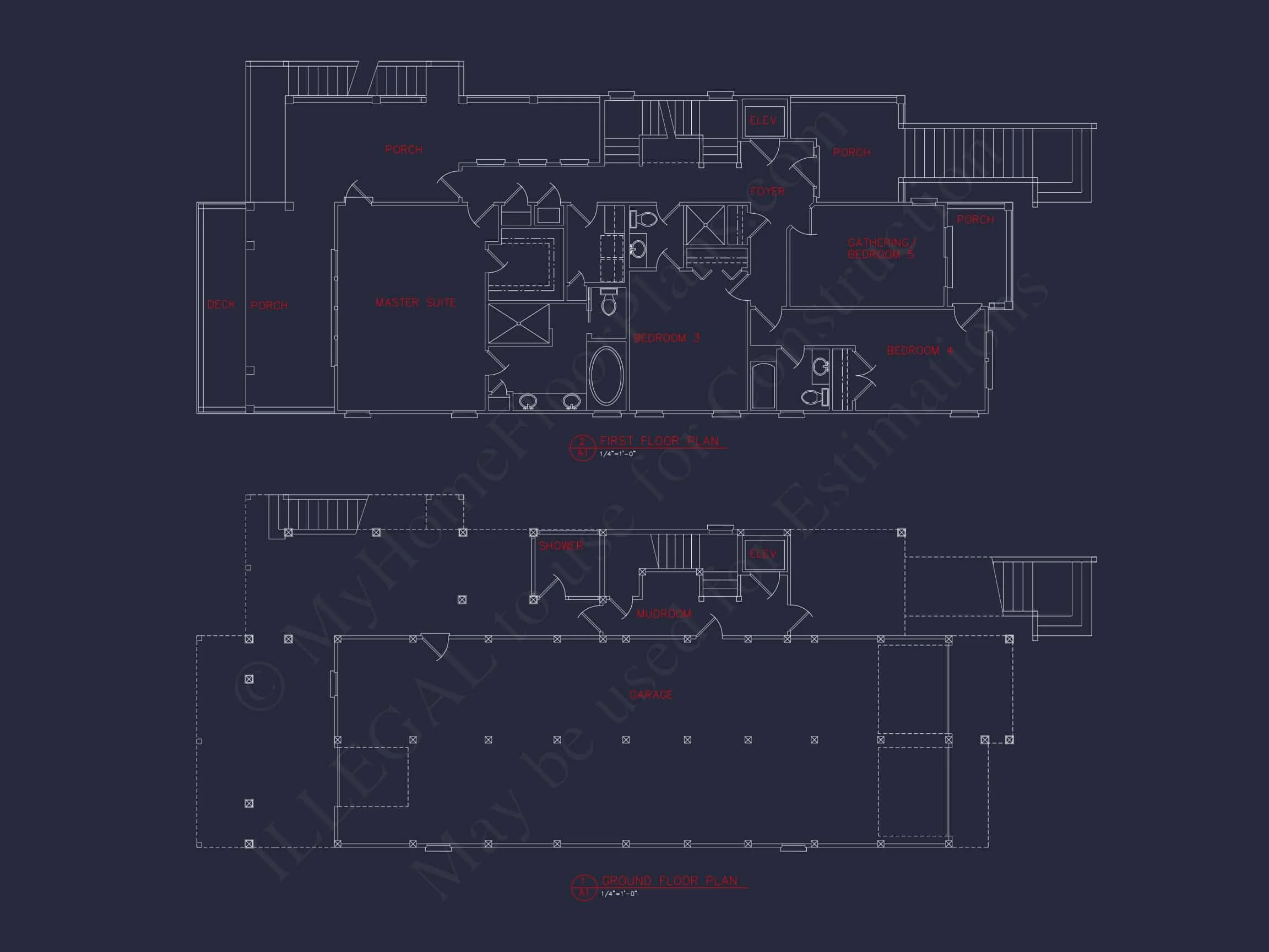 13-MANN HOUSE PLAN - Unique Beach House Floor Plan with 3 Floors & 5 Bedrooms 4 Unique Beach house Floor Plan with 3 Floors & 5 Bedrooms