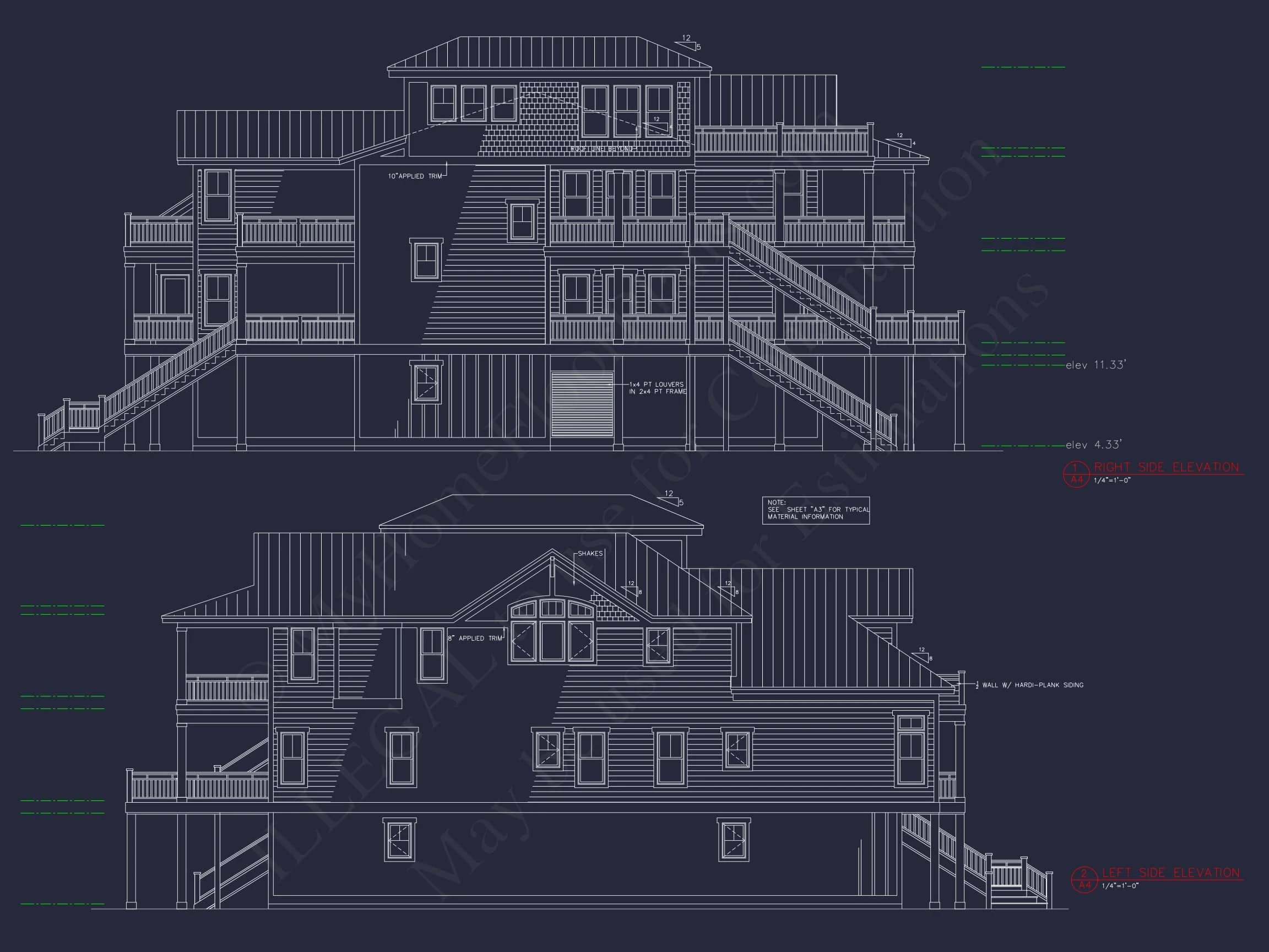 13-MANN HOUSE PLAN - Unique Beach House Floor Plan with 3 Floors & 5 Bedrooms 3 Unique Beach house Floor Plan with 3 Floors & 5 Bedrooms