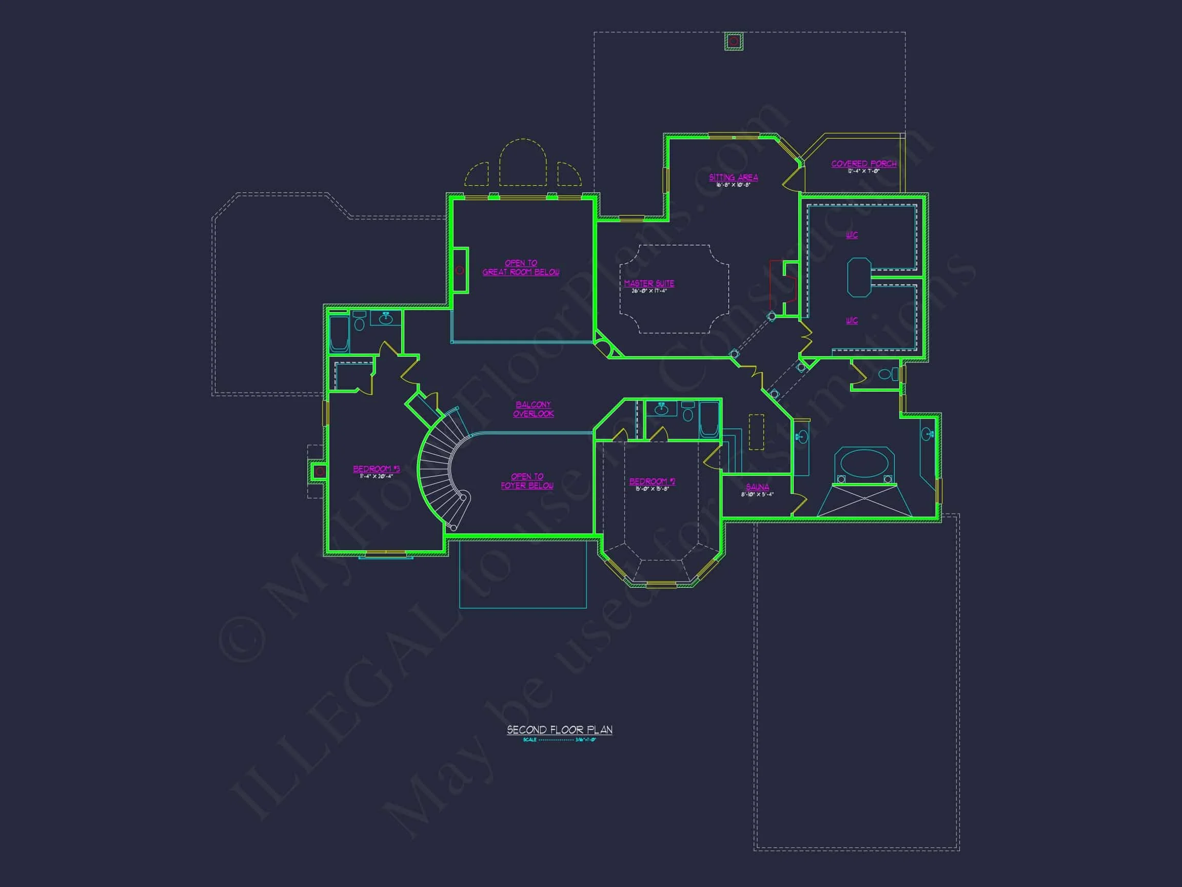 13-COLTON HOUSE PLAN - Elegant CAD House Plans: 2-Story 5-Bedroom Luxury Blueprint 6 Elegant CAD house Plans: 2-Story 5-Bedroom Luxury Blueprint