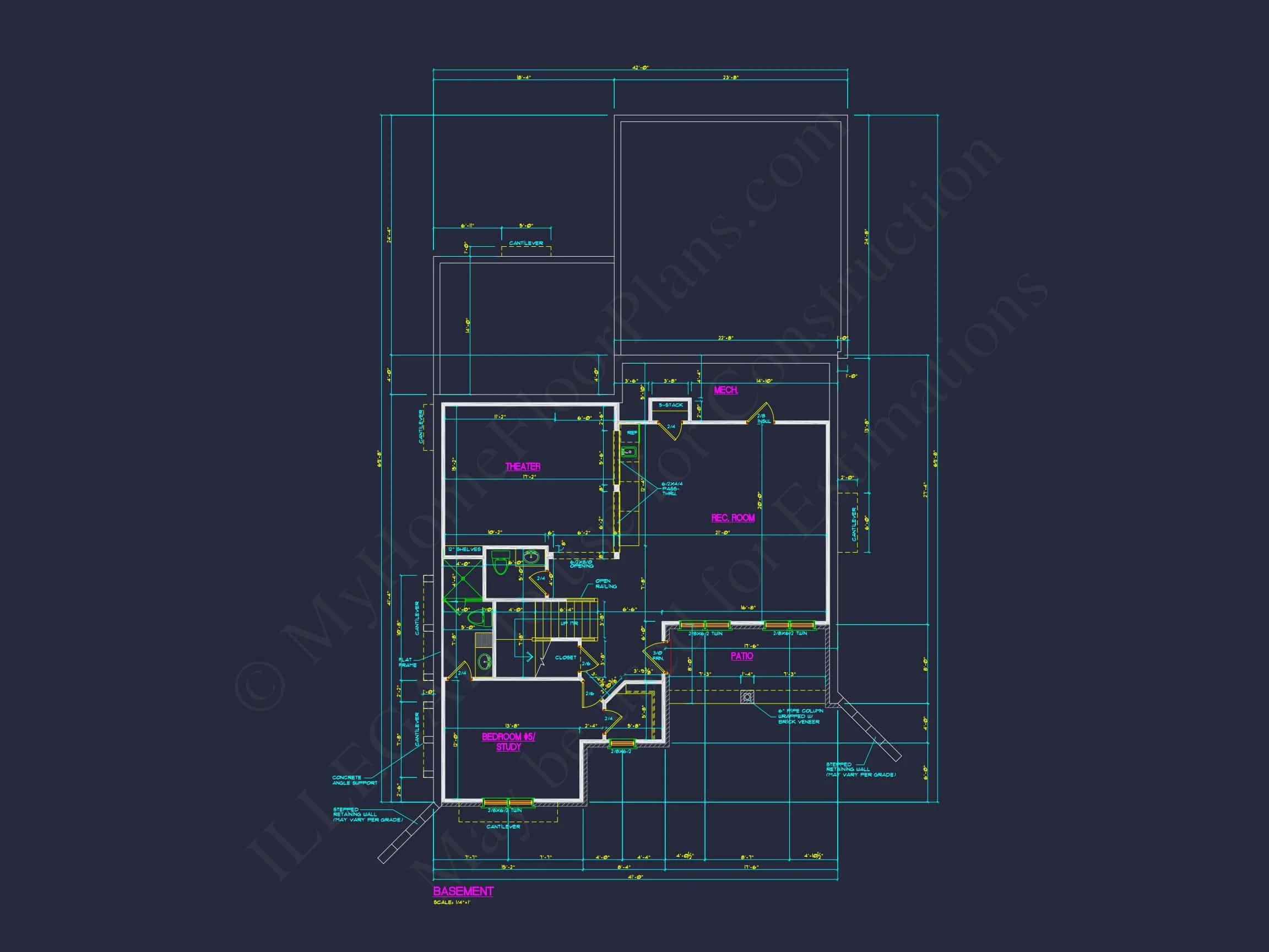 13-1900 HOUSE PLAN - Stunning House Floor Plan with Blueprint and CAD Designs 8 Stunning house Floor Plan with Blueprint and CAD Designs