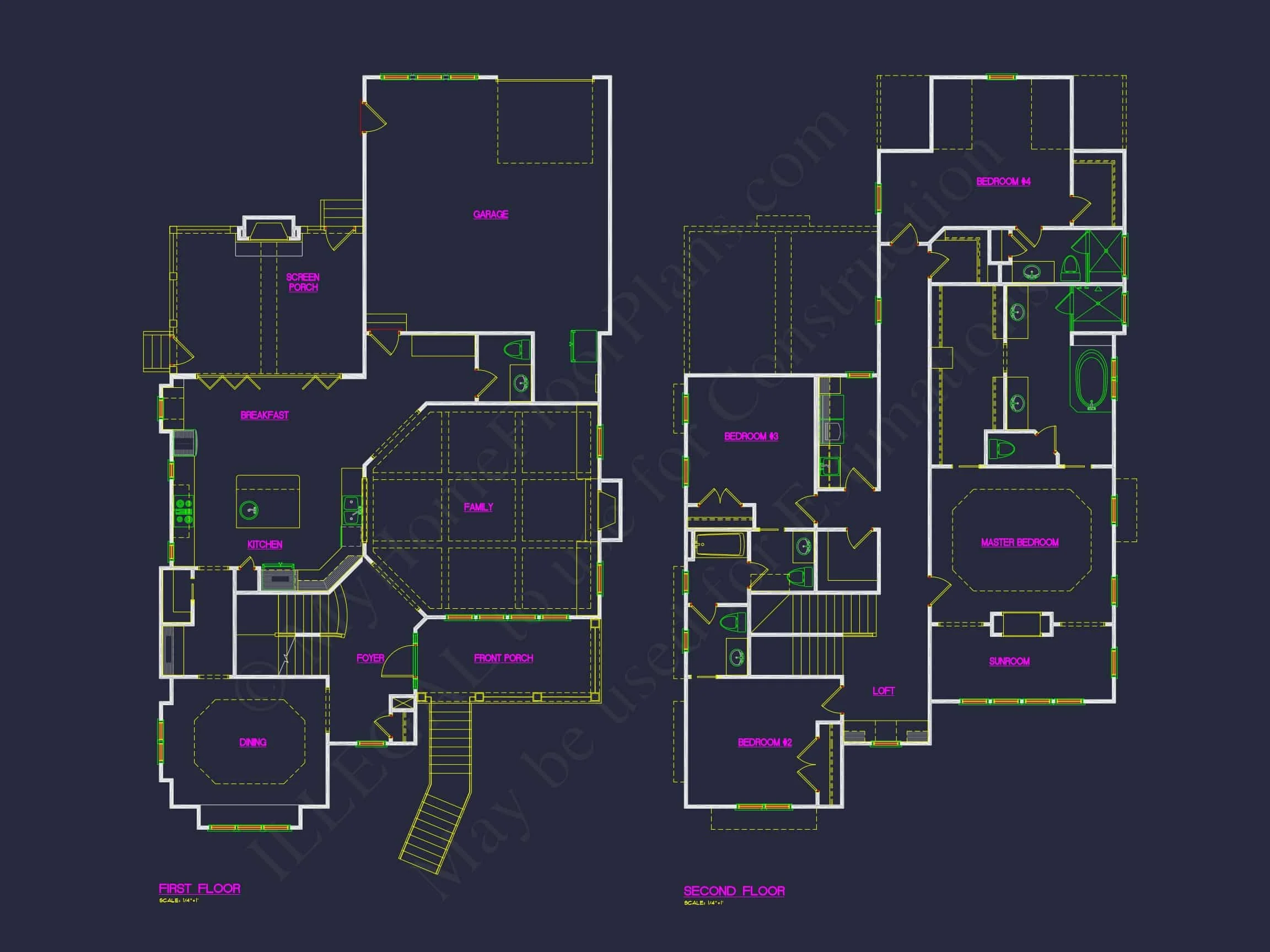 13-1900 HOUSE PLAN - Stunning House Floor Plan with Blueprint and CAD Designs 7 Stunning house Floor Plan with Blueprint and CAD Designs