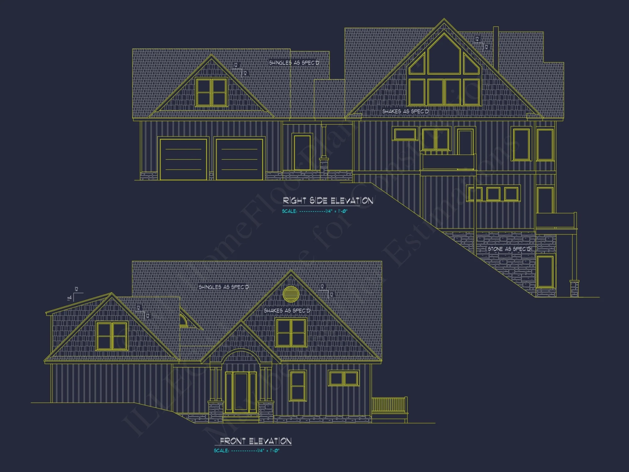 house Floor Plan Blueprint for Stunning Designs