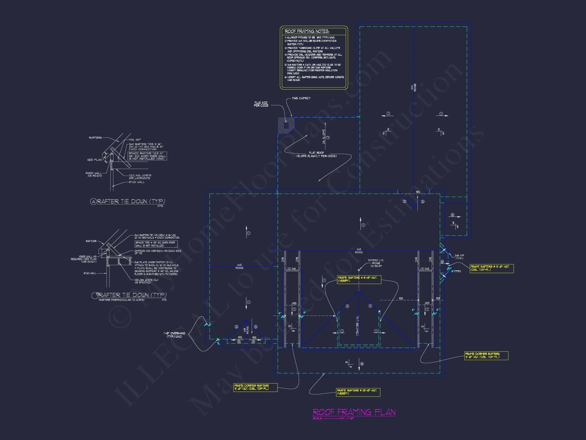 Custom house Plan with 4 Bedrooms, CAD Blueprints & Designs