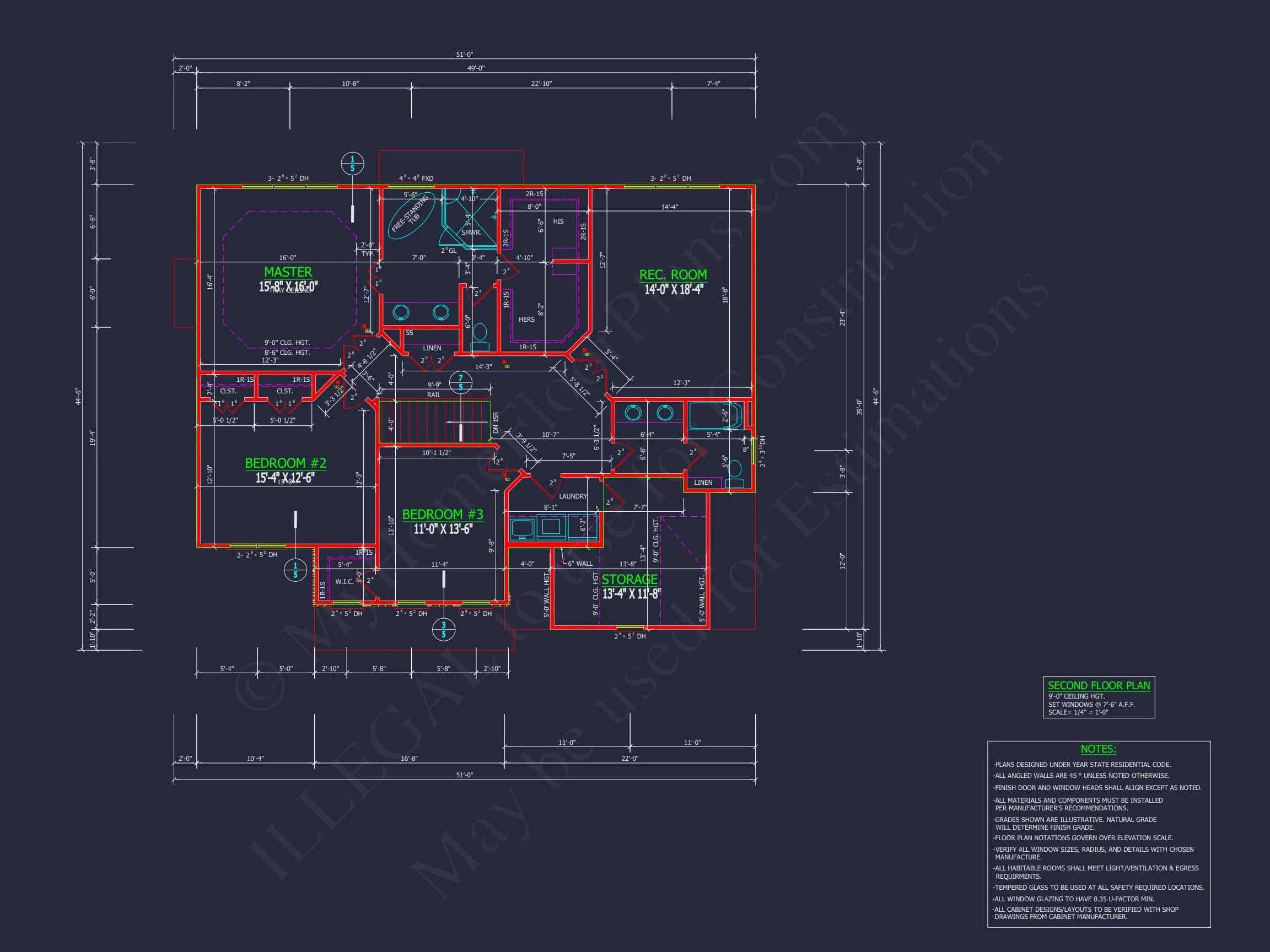 12-2581 HOUSE PLAN - Traditional Colonial 3-Bedroom House Floor Plan & Blueprint 7 Traditional Colonial 3-Bedroom house Floor Plan & Blueprint