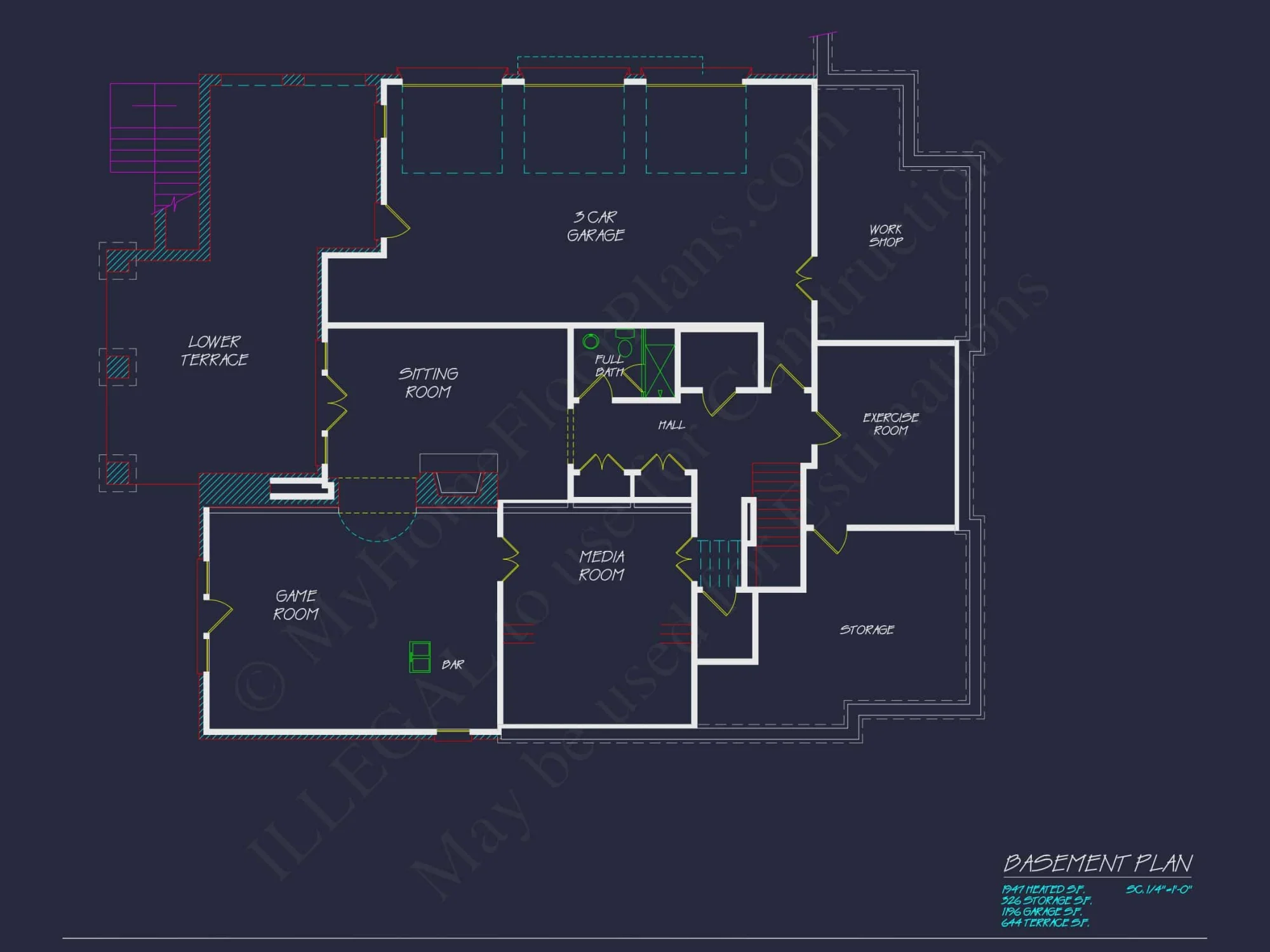 Elegant house Floor Plan Blueprint with French Country Designs