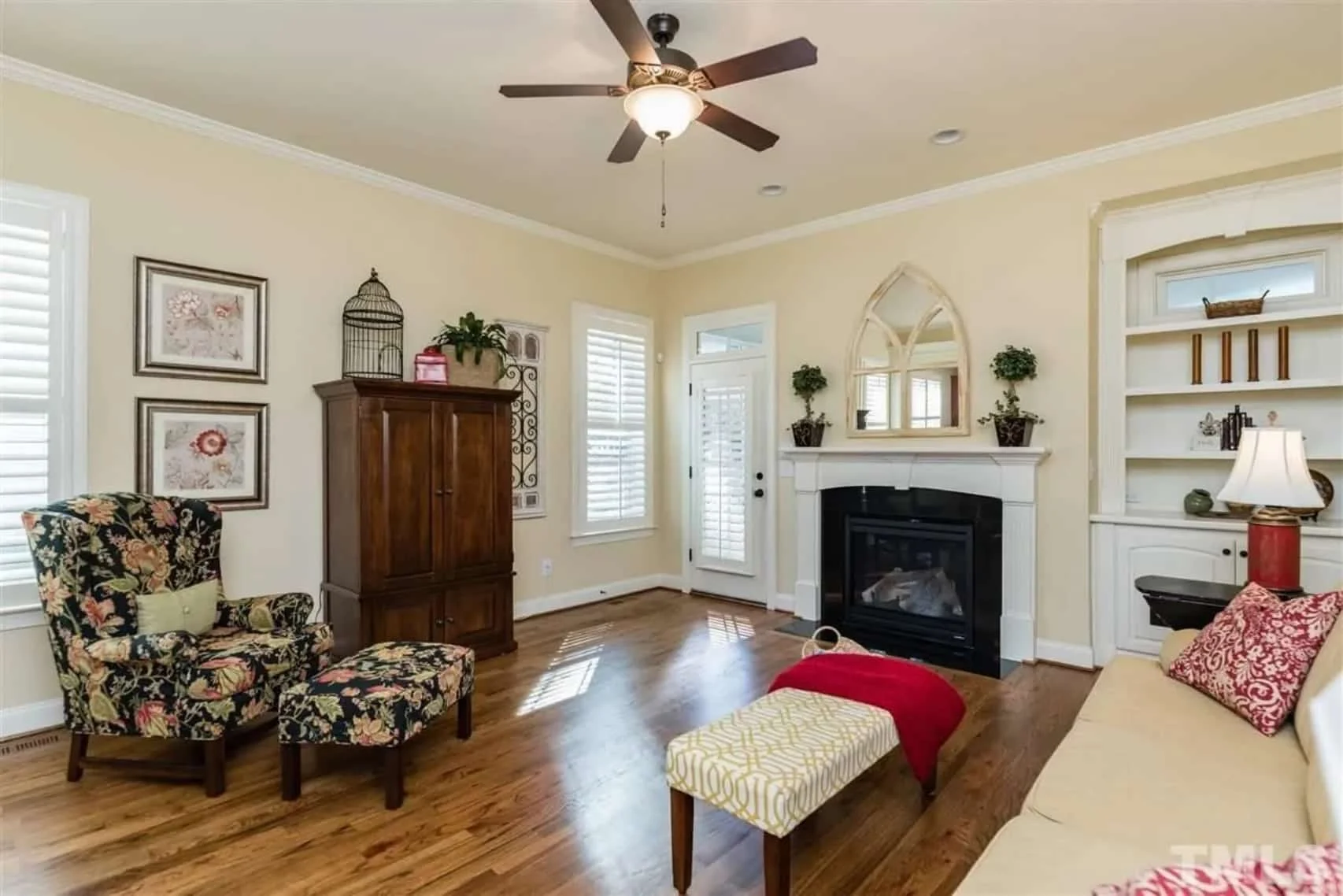 11-1912 HOUSE PLAN - 3-Bed, 2-Bath, 1,940 SF Craftsman House Plan 24 Traditional house Plan with CAD Designs, Fireplace & Porches