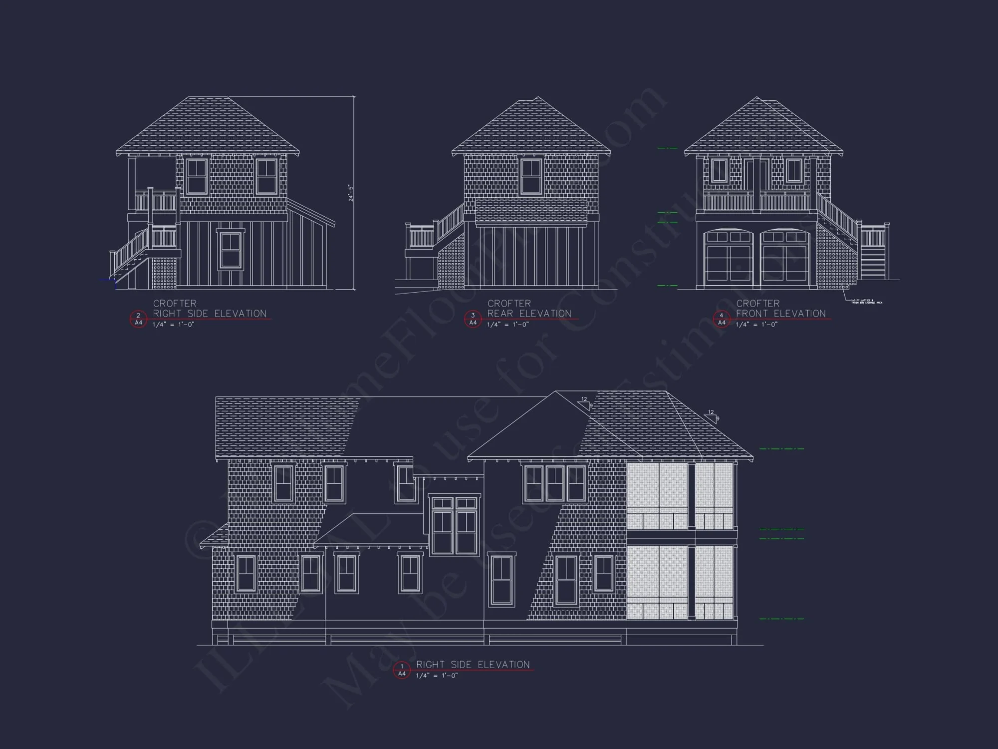 Charming house Floor Plan: Coastal Blueprint with 2 Floors