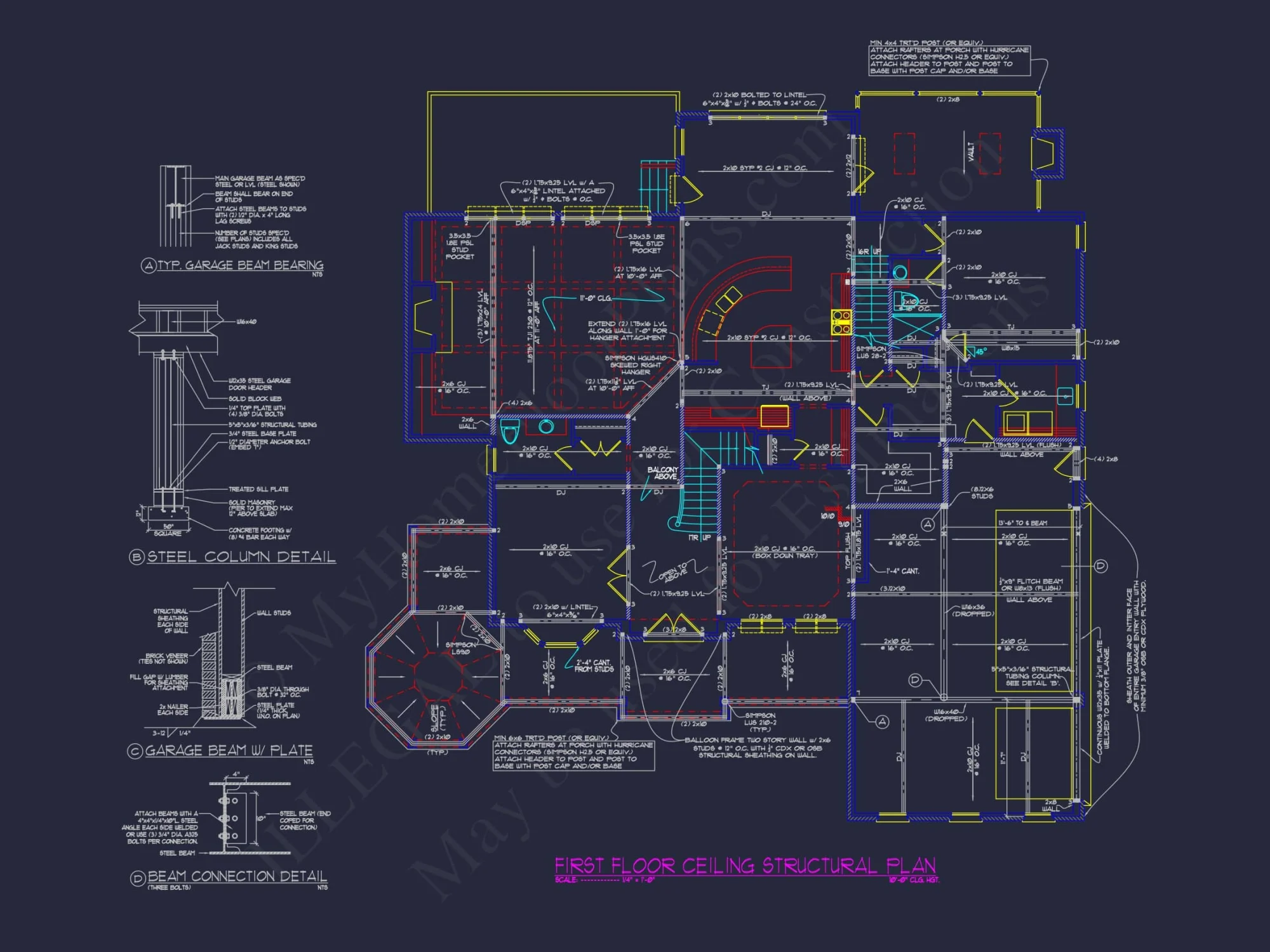 Customizable house Plan with Stunning Architecture and CAD Designs