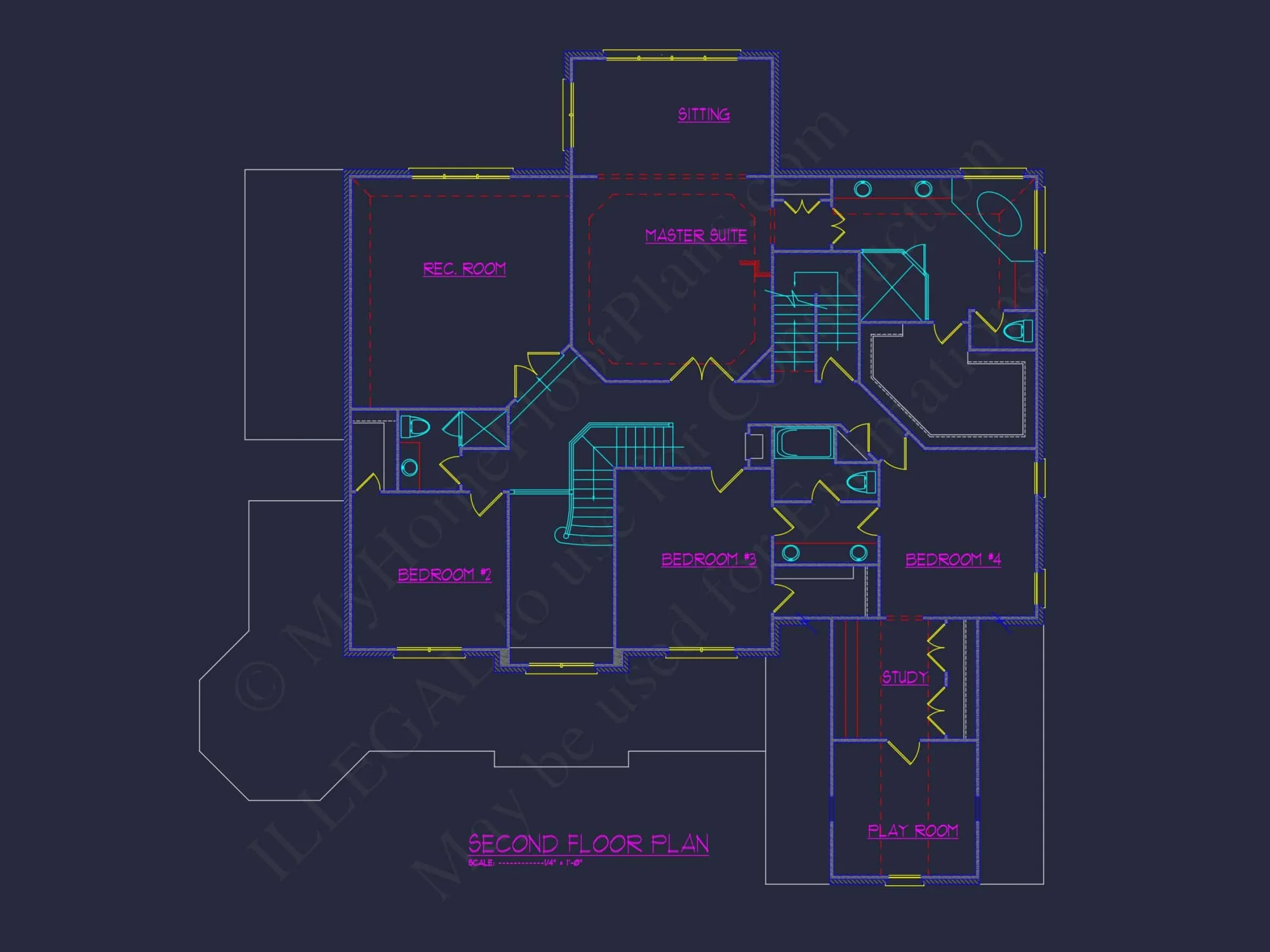 Customizable house Plan with Stunning Architecture and CAD Designs