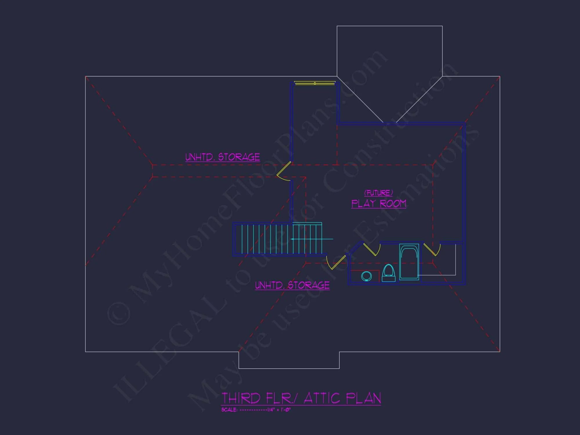 Elegant house Plan with CAD Designs