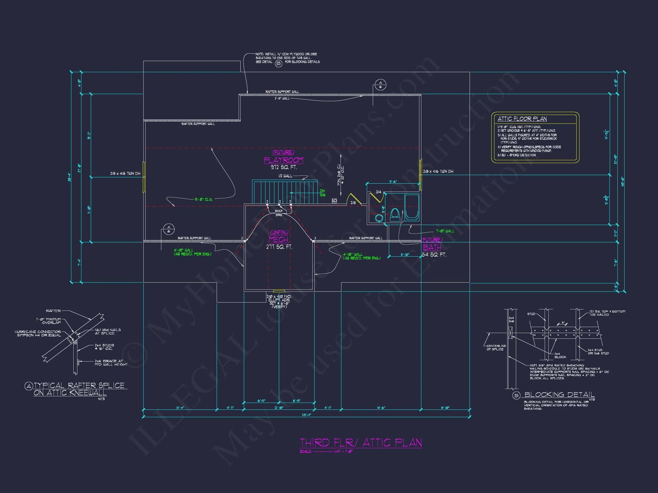 10-1734 House PLAN - 5-Bed, 5.5-Bath, 4186 SF Traditional Craftsman House Plan 28 Elegant house Blueprint – Floor Plan & CAD Architecture Design